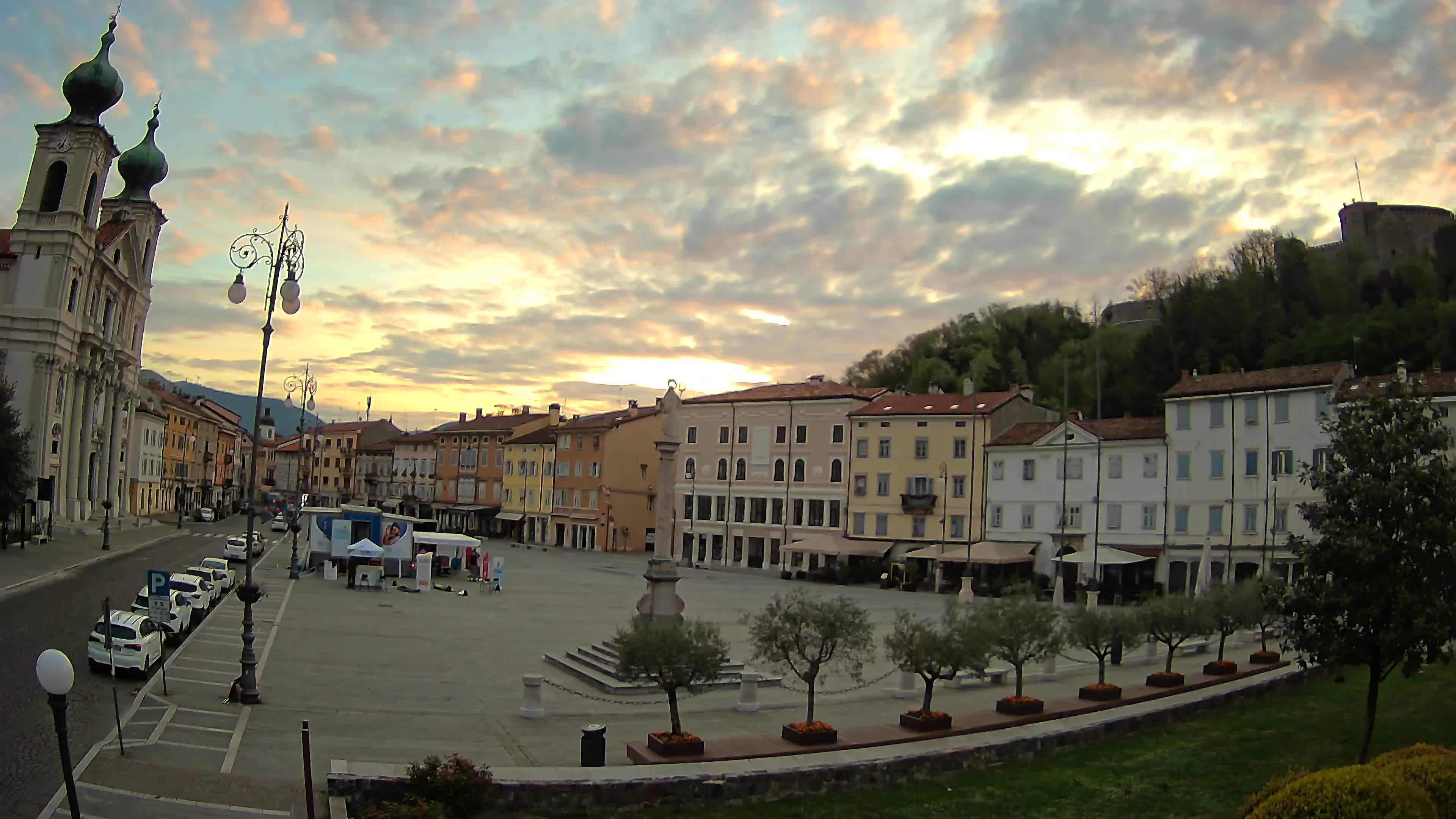 Webcam Gorizia Vittoria square – Church of st. Ignazio