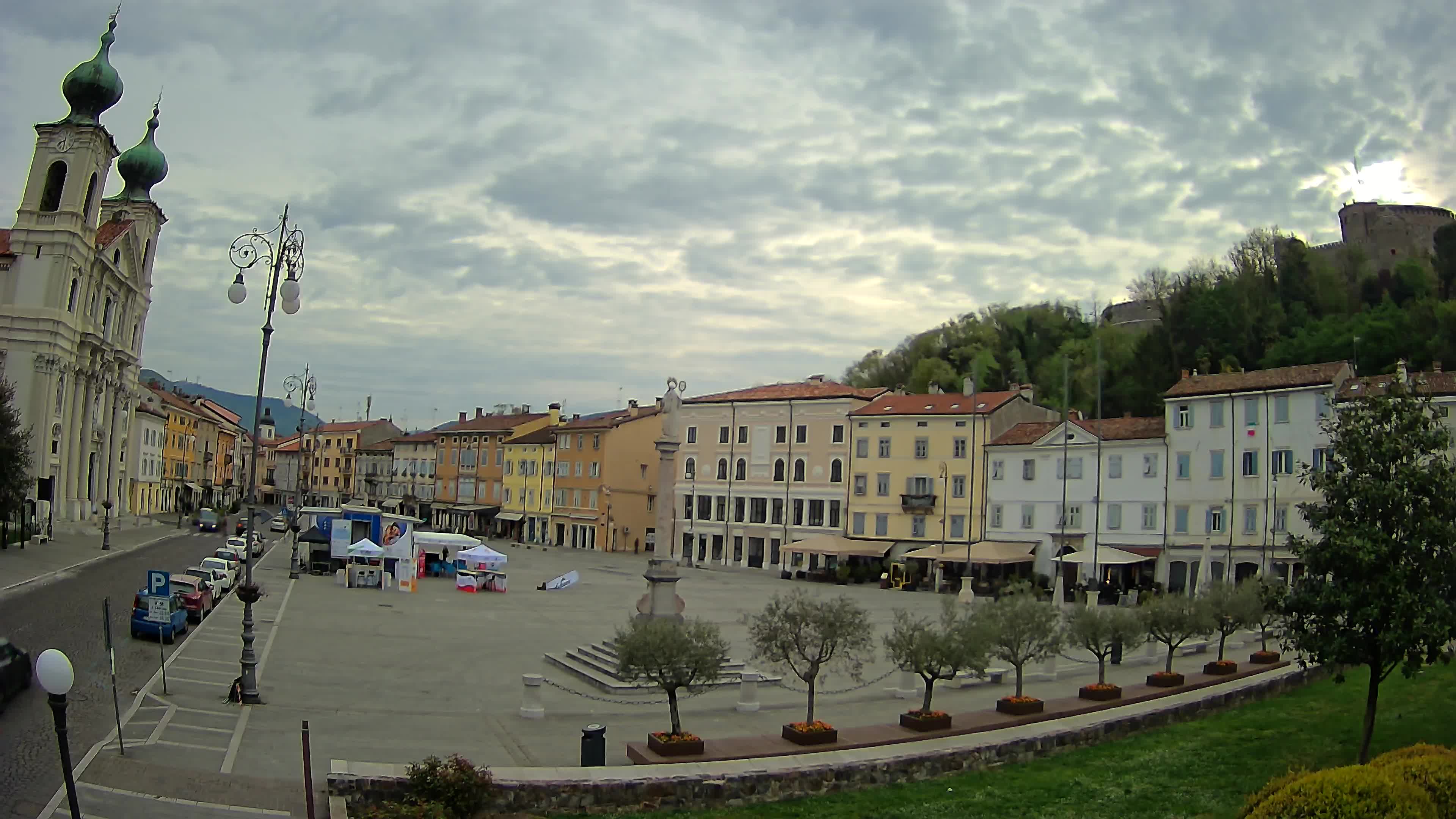 Webcam Gorizia Vittoria square – Church of st. Ignazio