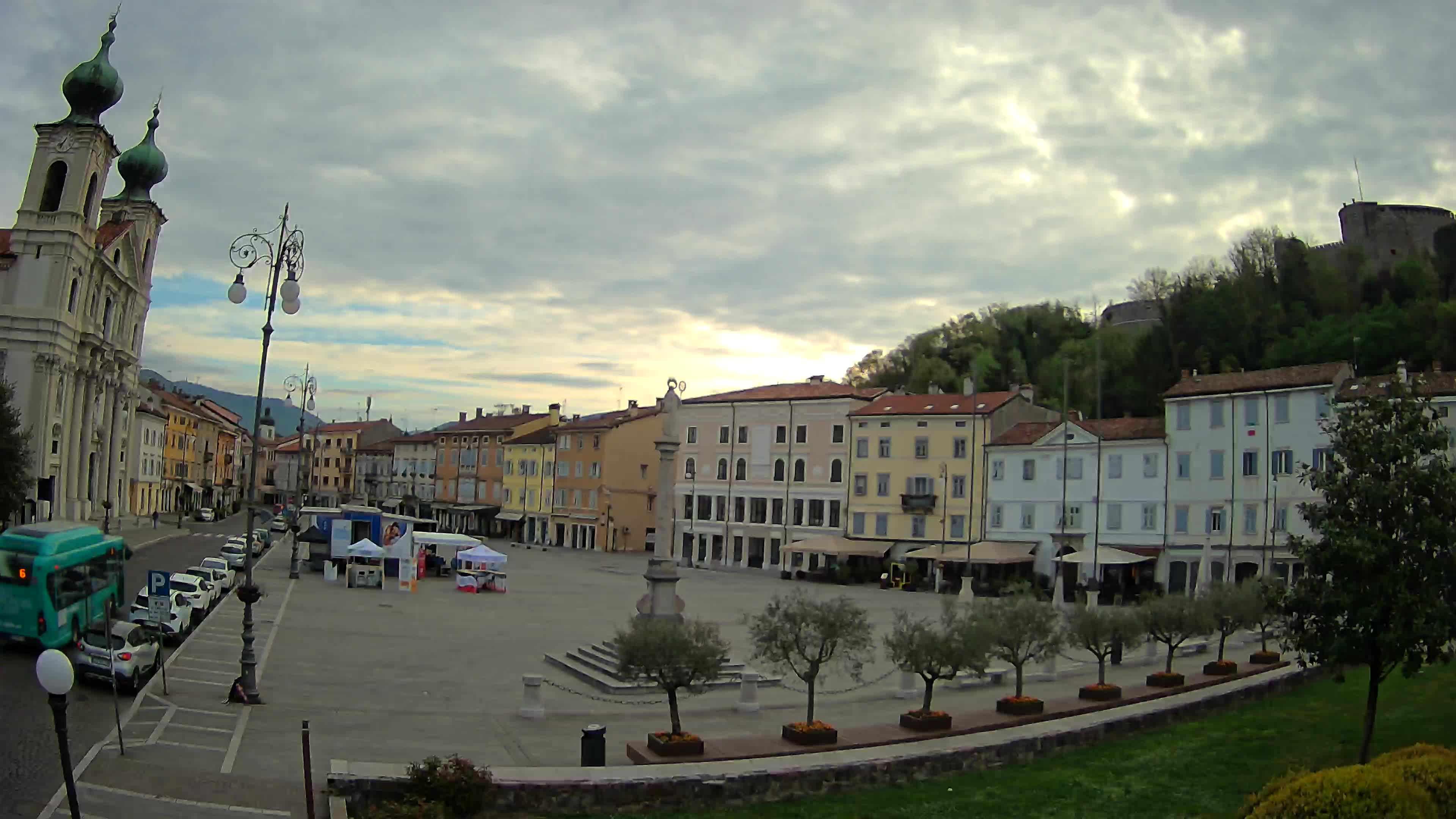 Webcam Gorizia Vittoria square – Church of st. Ignazio