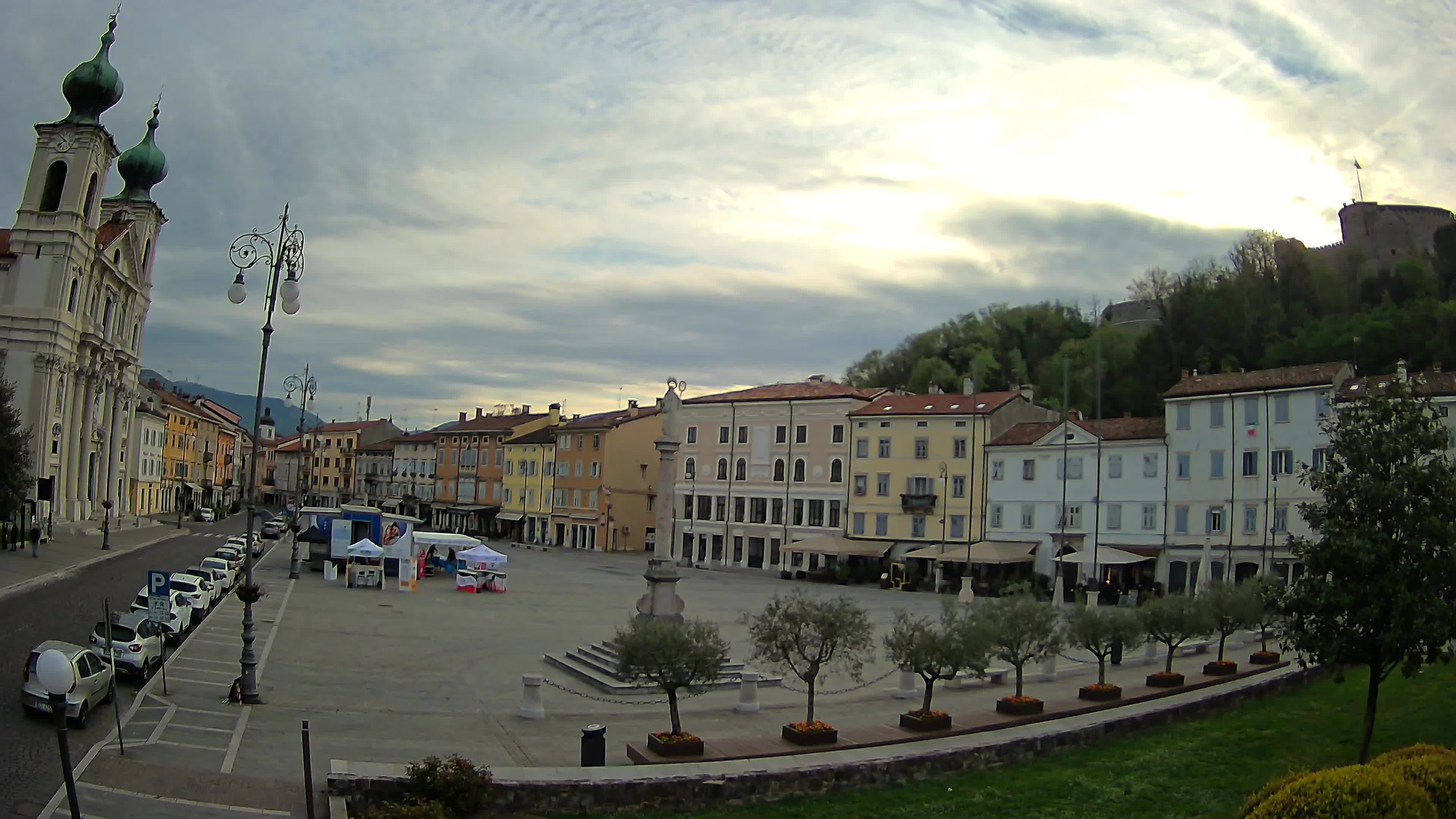Webcam Gorizia Vittoria square – Church of st. Ignazio