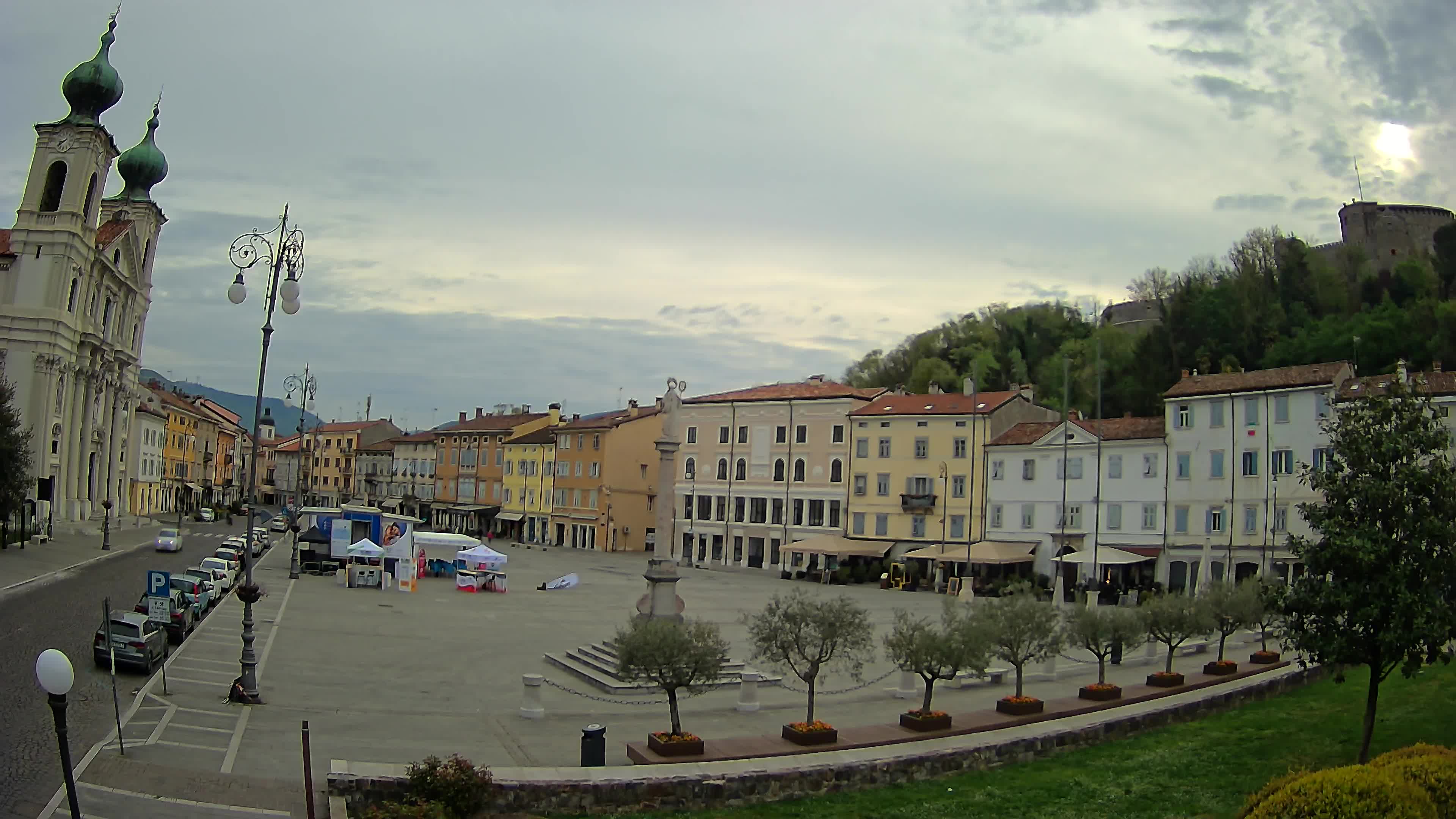 Webcam Gorizia Vittoria square – Church of st. Ignazio