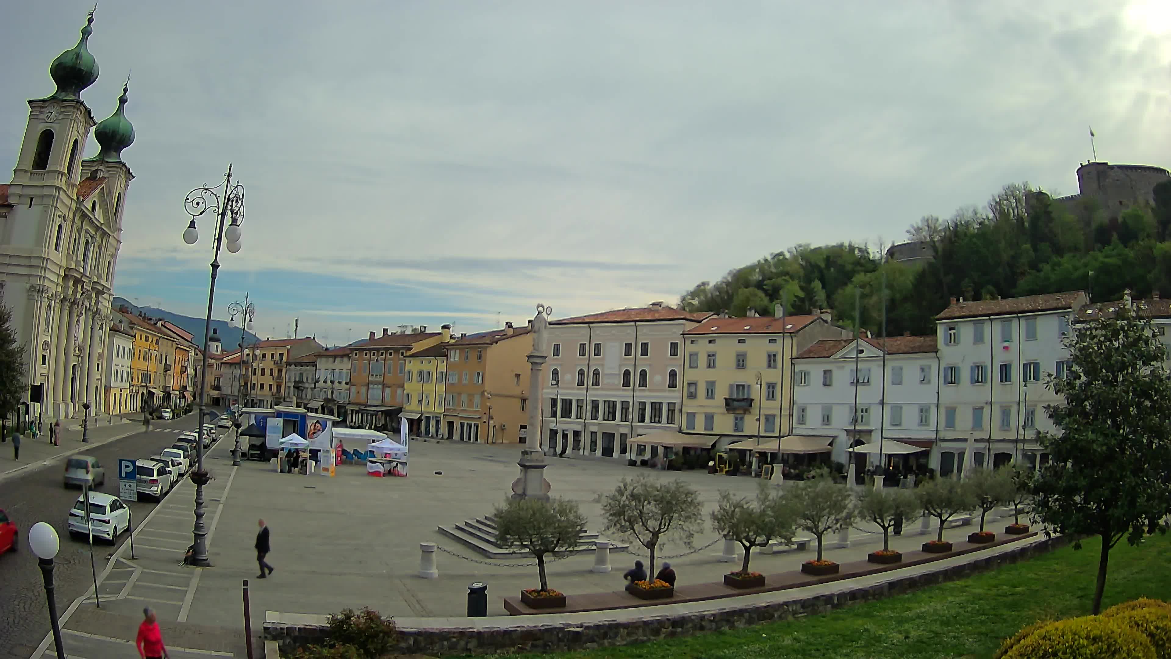 Webcam Gorizia Vittoria square – Church of st. Ignazio