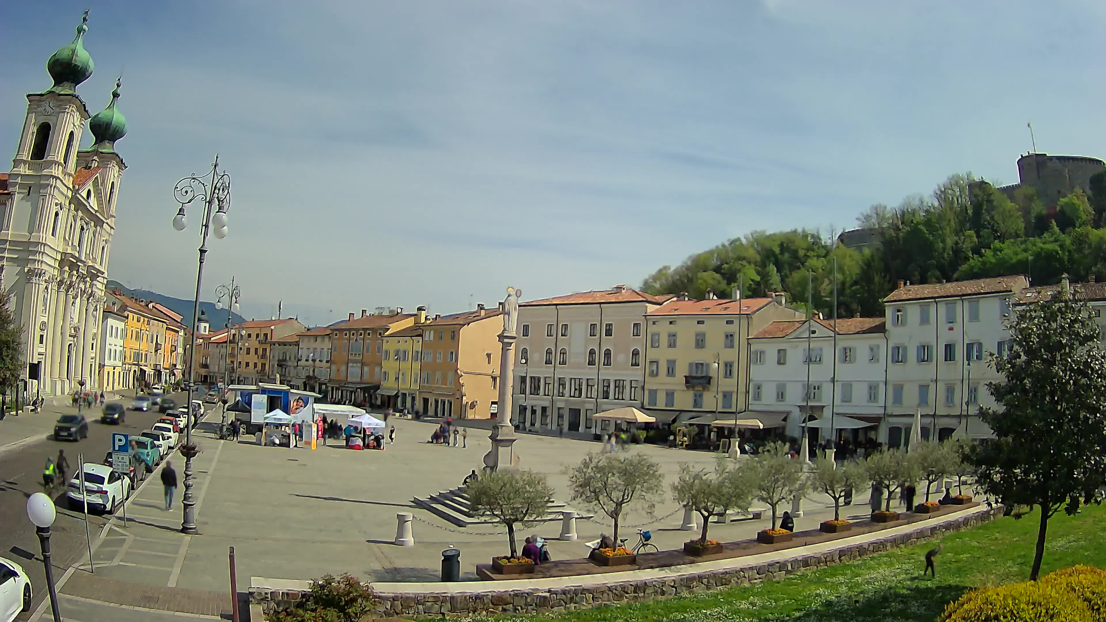 Webcam Gorizia Vittoria square – Church of st. Ignazio