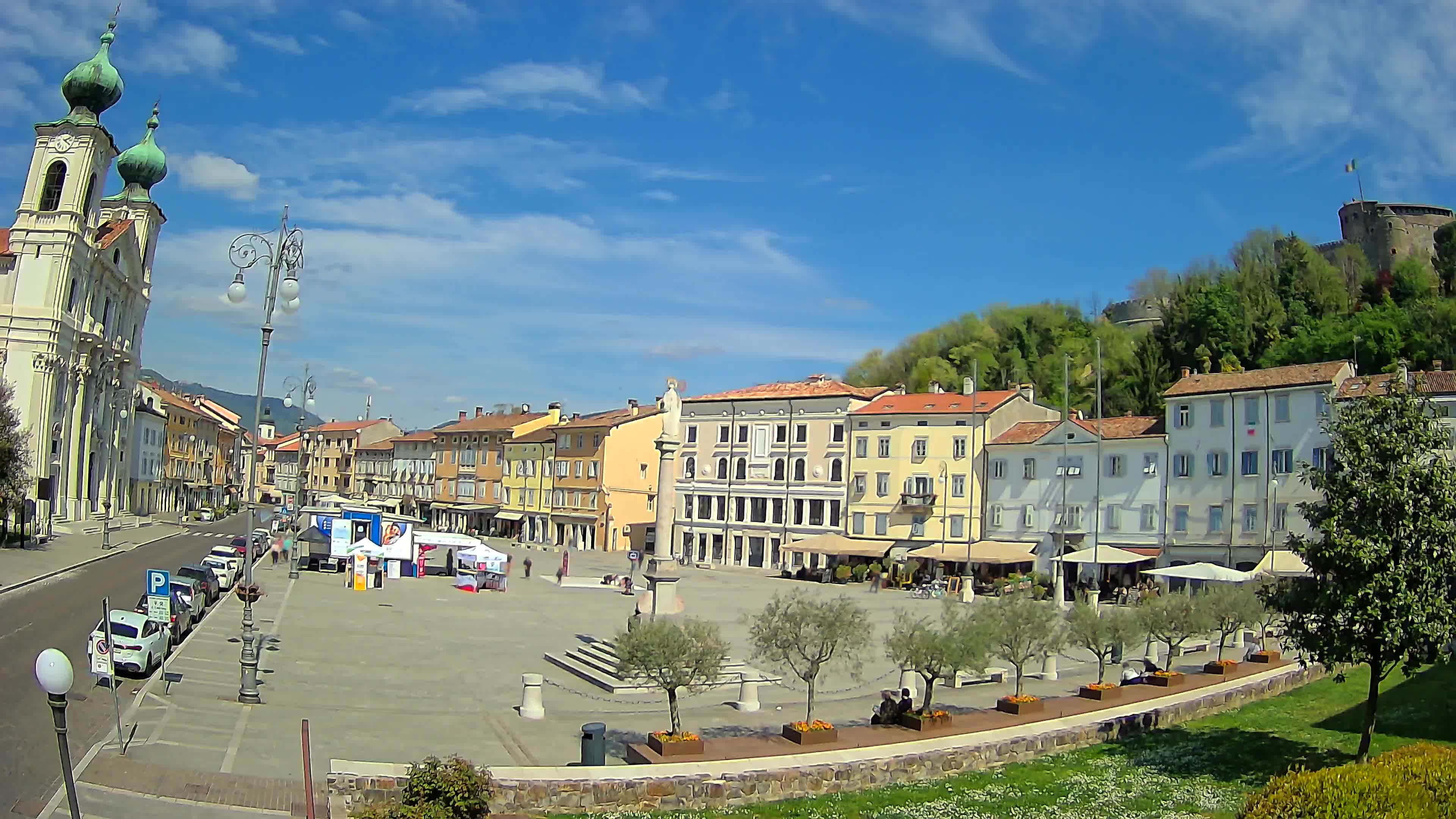 Webcam Gorizia Vittoria square – Church of st. Ignazio