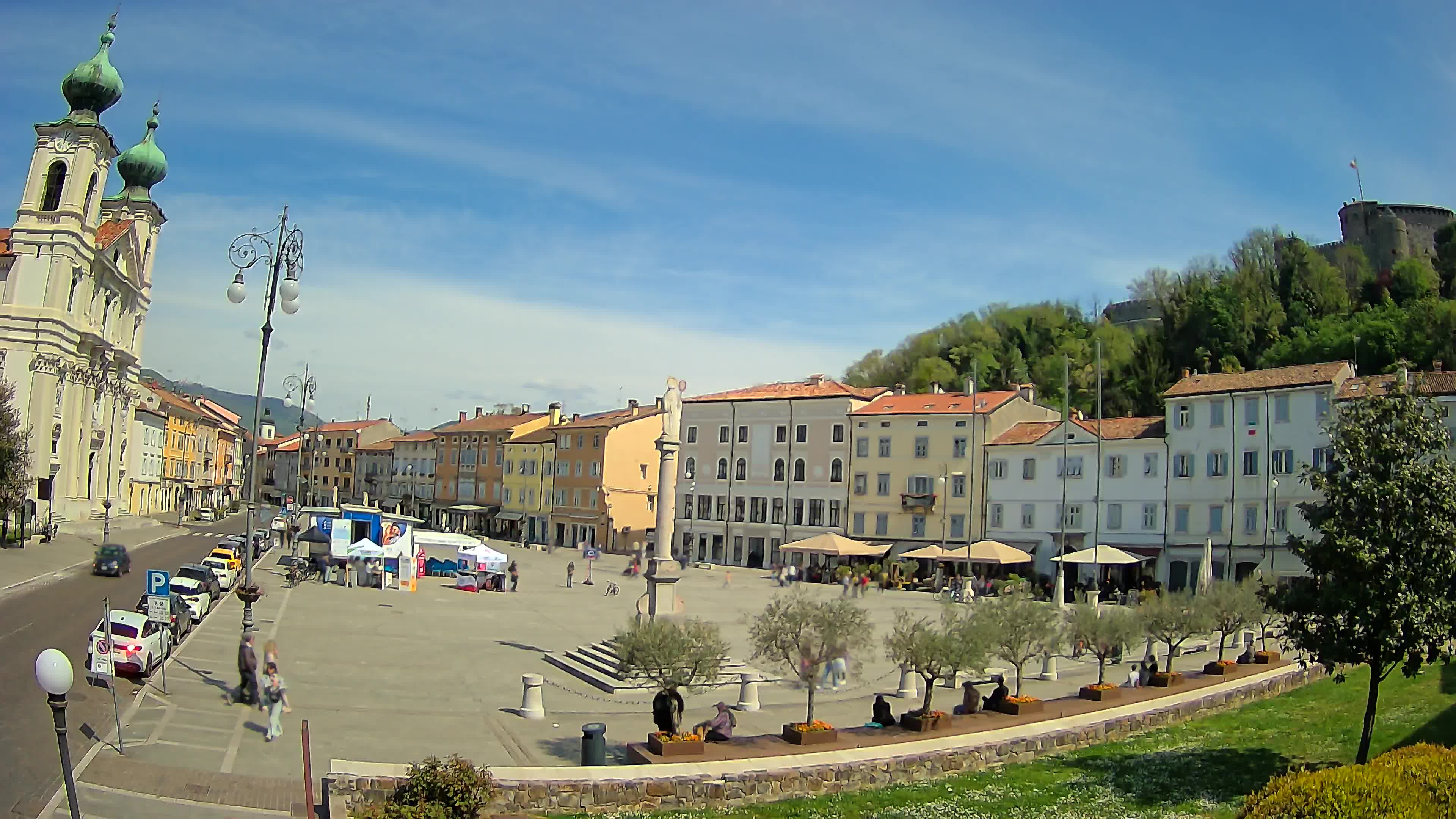 Webcam Gorizia Vittoria square – Church of st. Ignazio