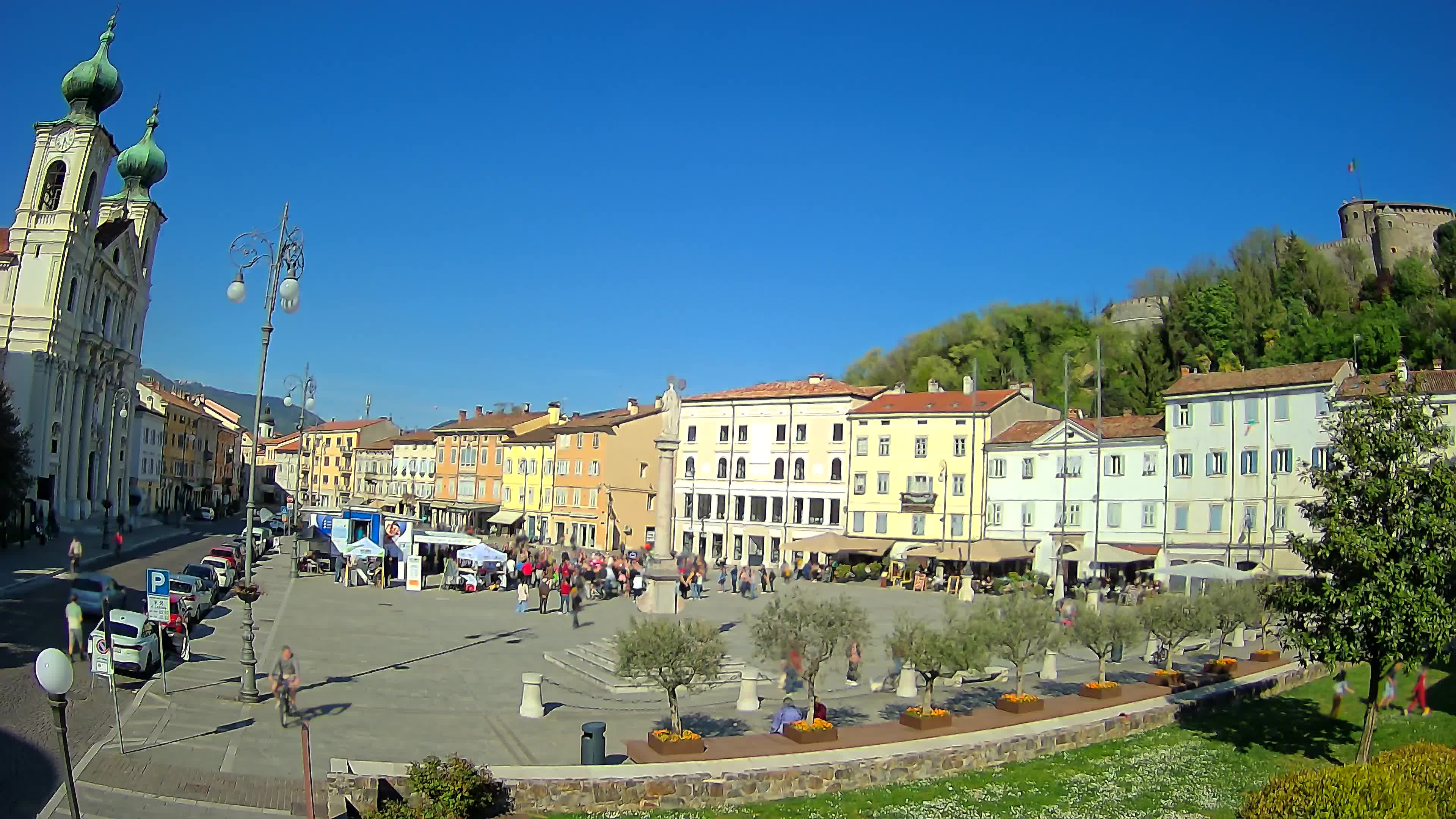 Webcam Gorizia Vittoria square – Church of st. Ignazio