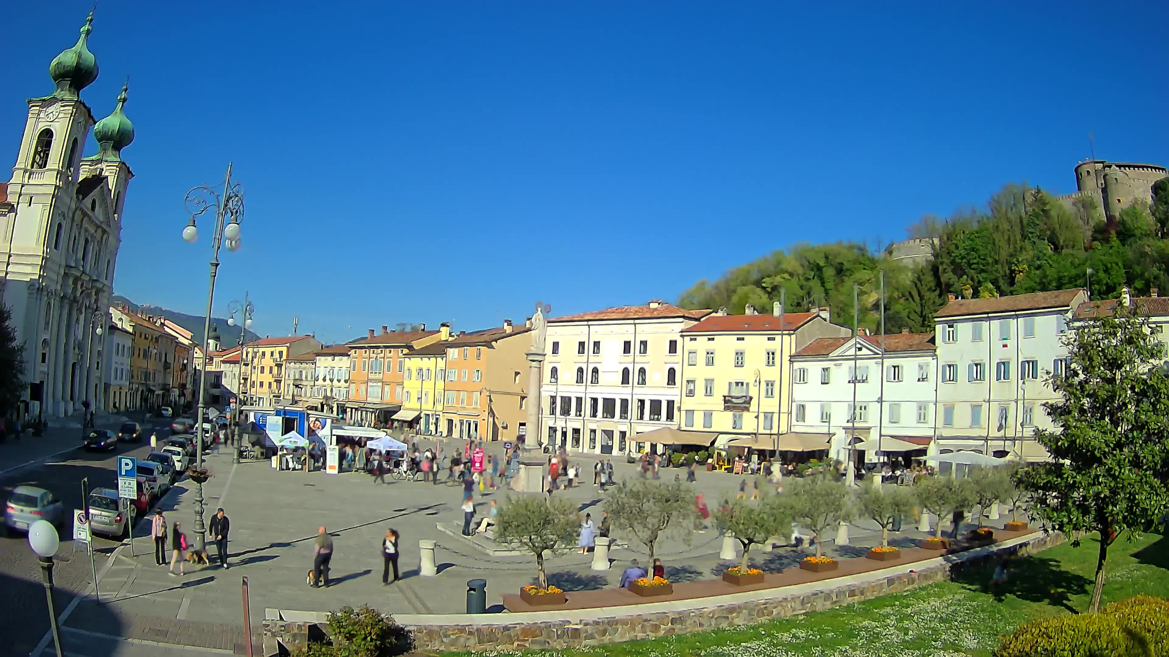 Gorizia – Place Vittoria – église st. Ignazio