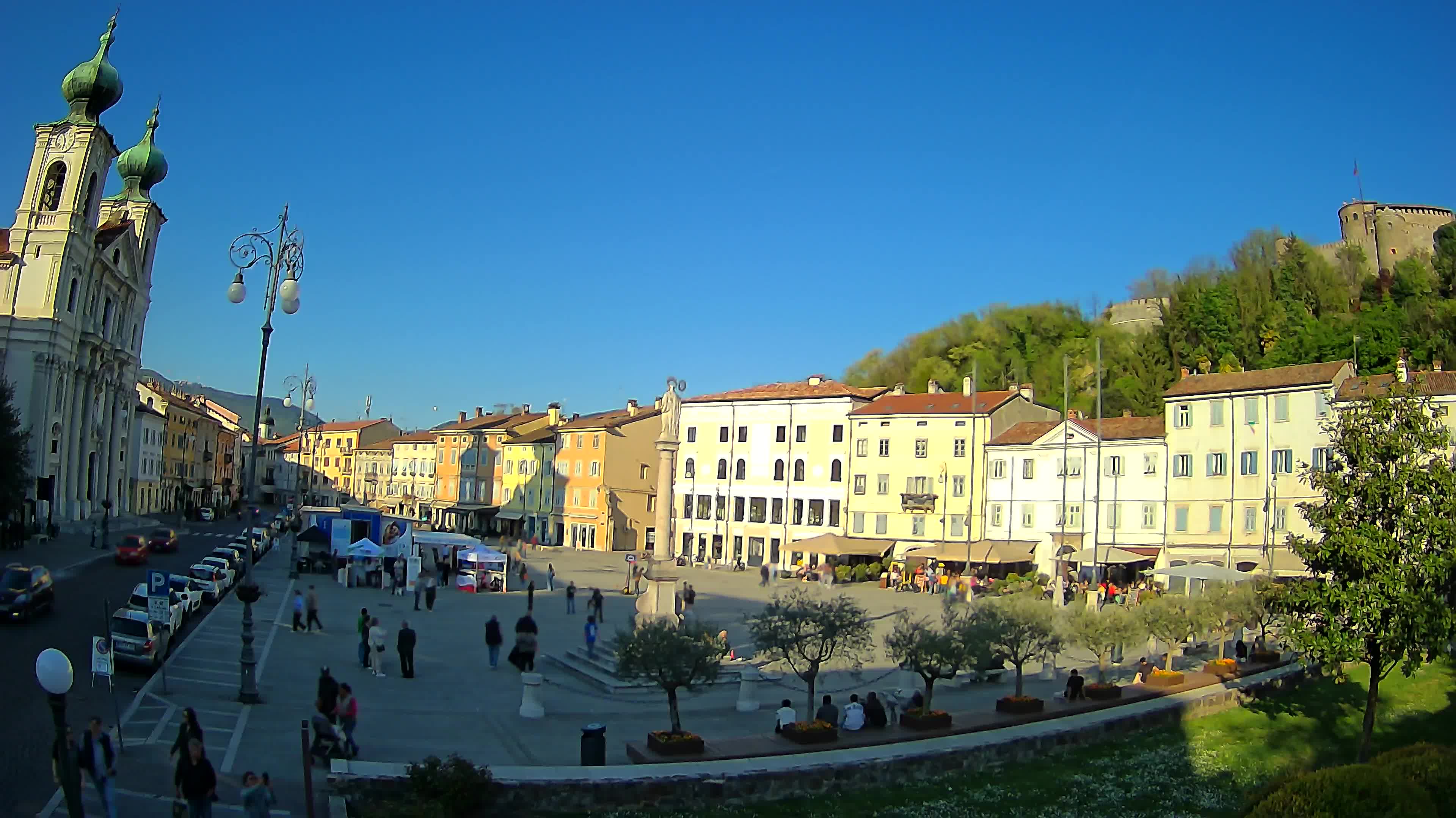 Webcam Gorizia Vittoria square – Church of st. Ignazio