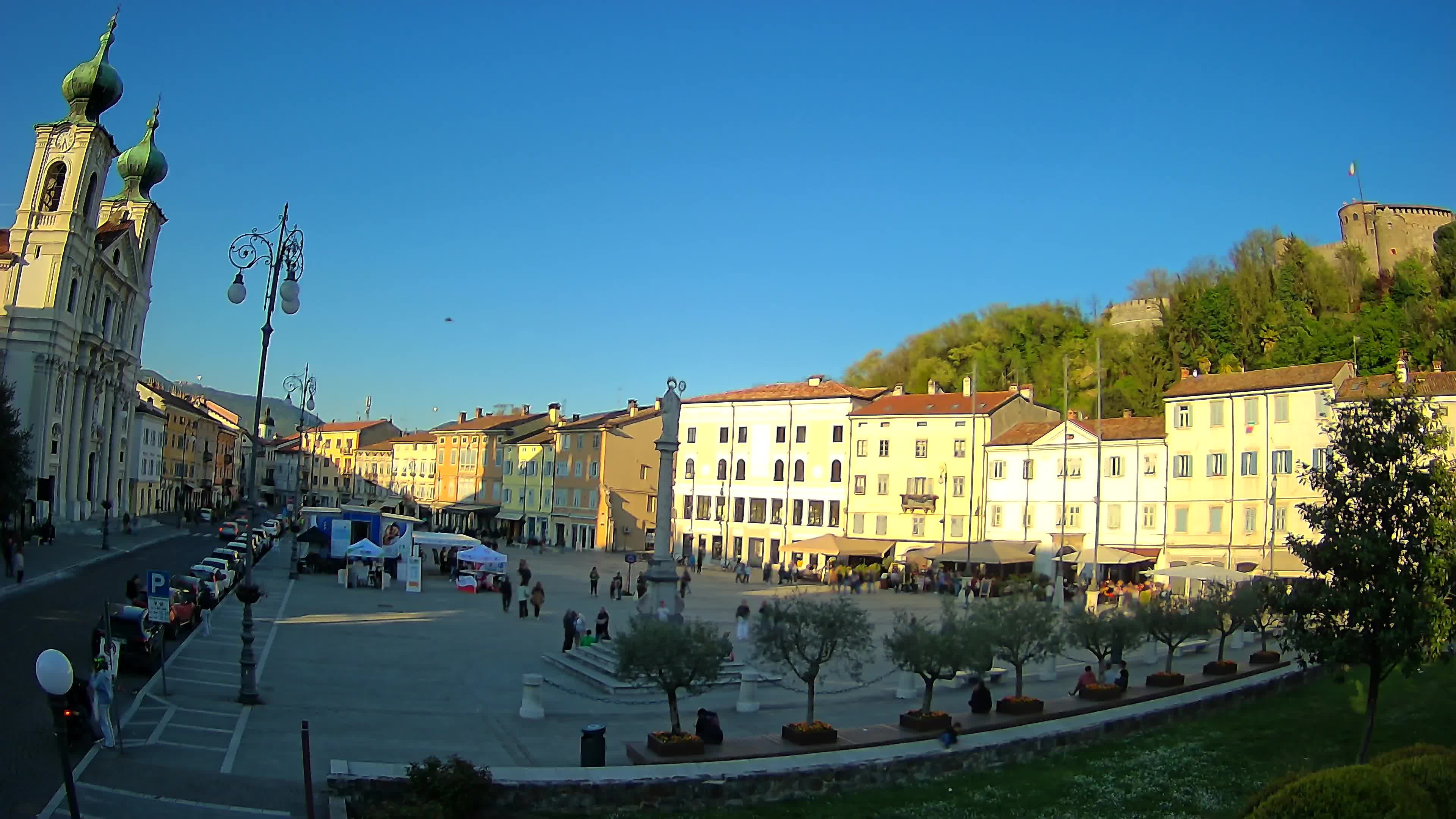 Webcam Gorizia Vittoria square – Church of st. Ignazio