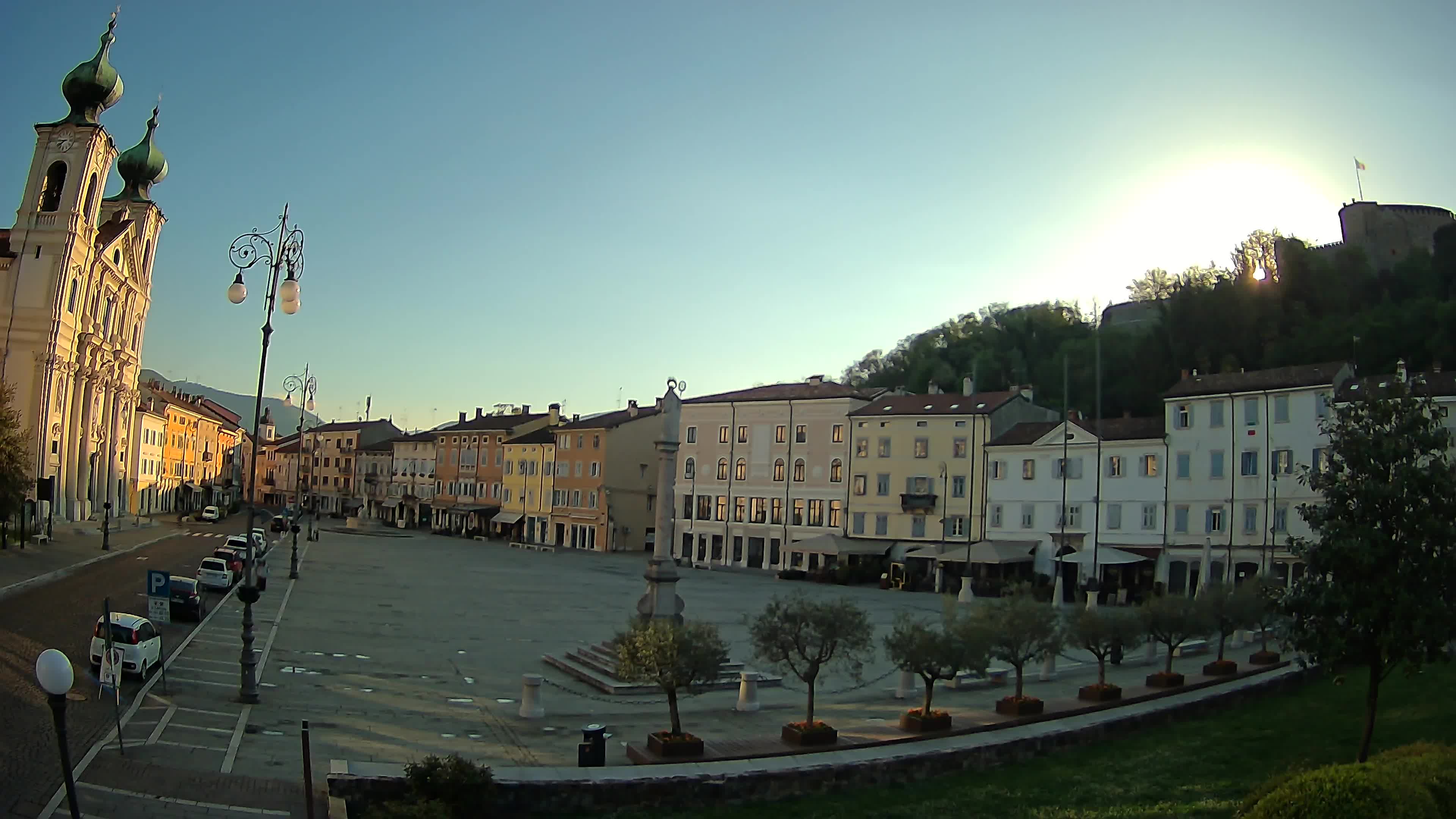 Webcam Gorizia Vittoria square – Church of st. Ignazio