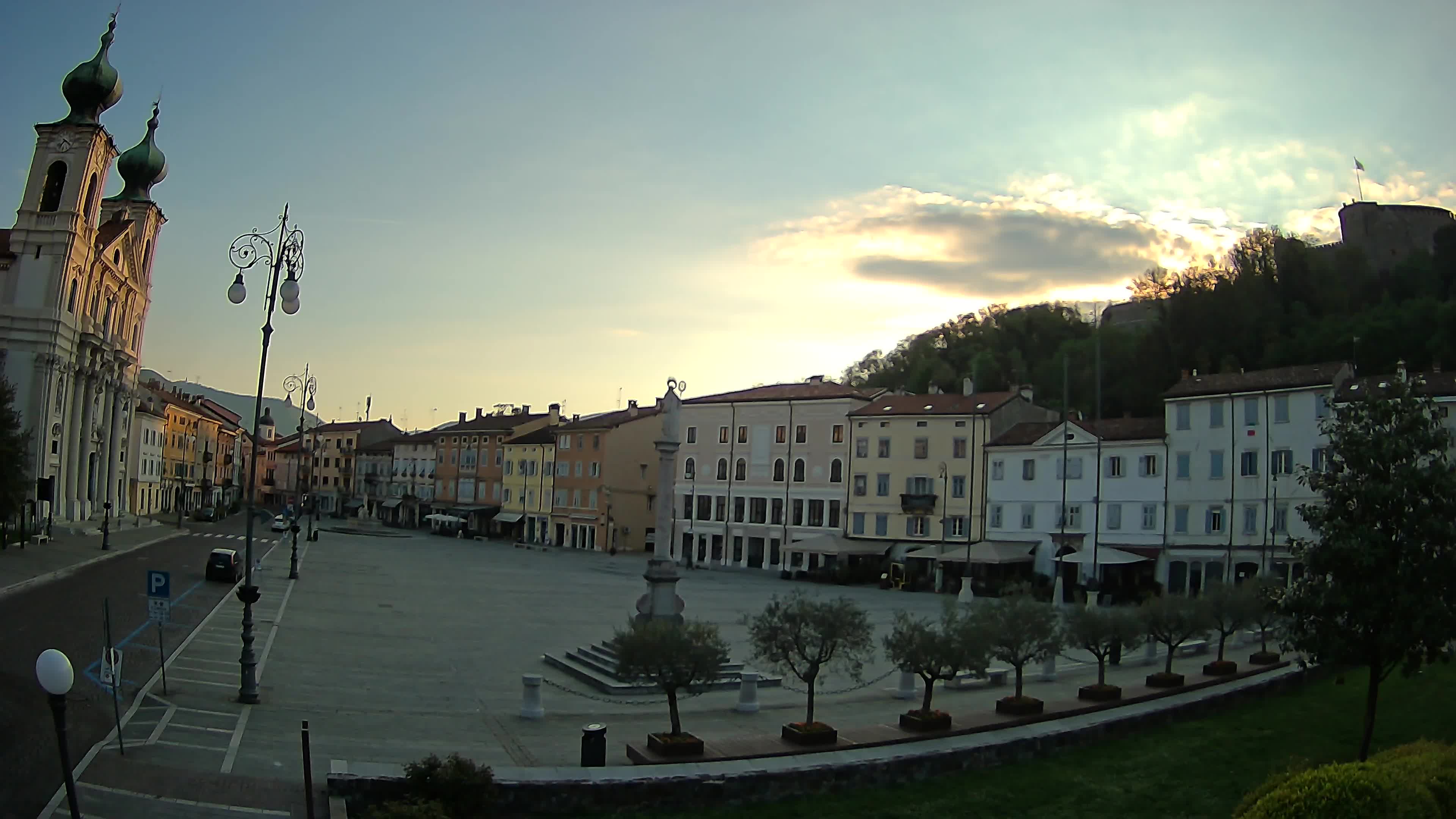 Webcam Gorizia Vittoria square – Church of st. Ignazio