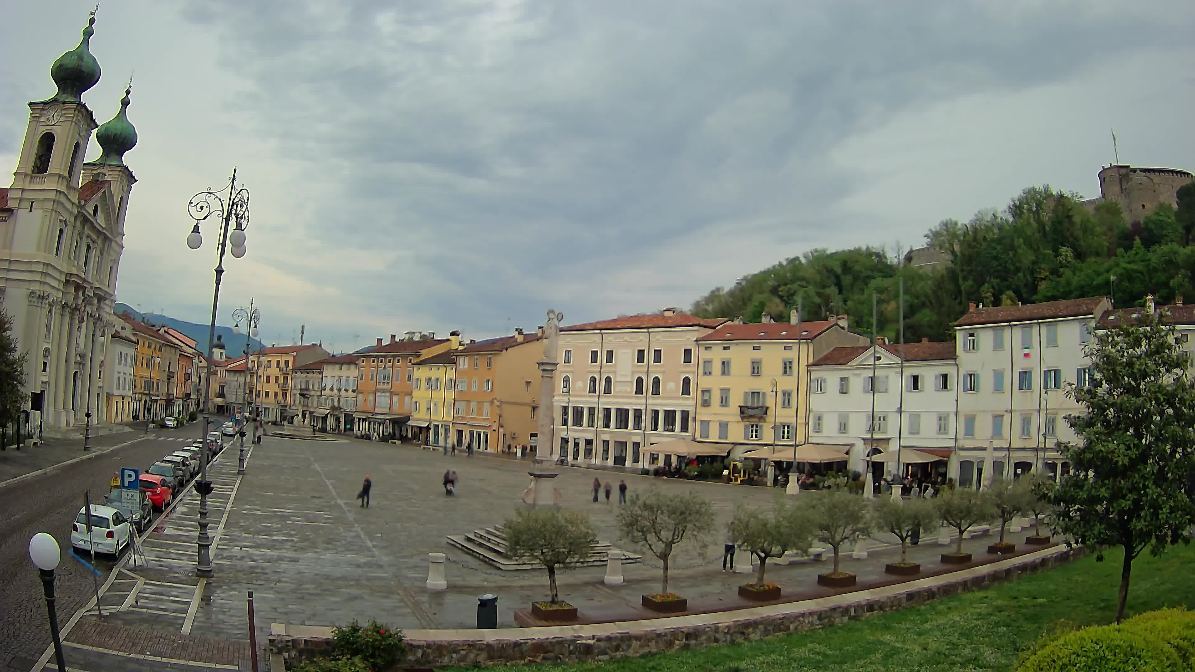 Webcam Gorizia Vittoria square – Church of st. Ignazio