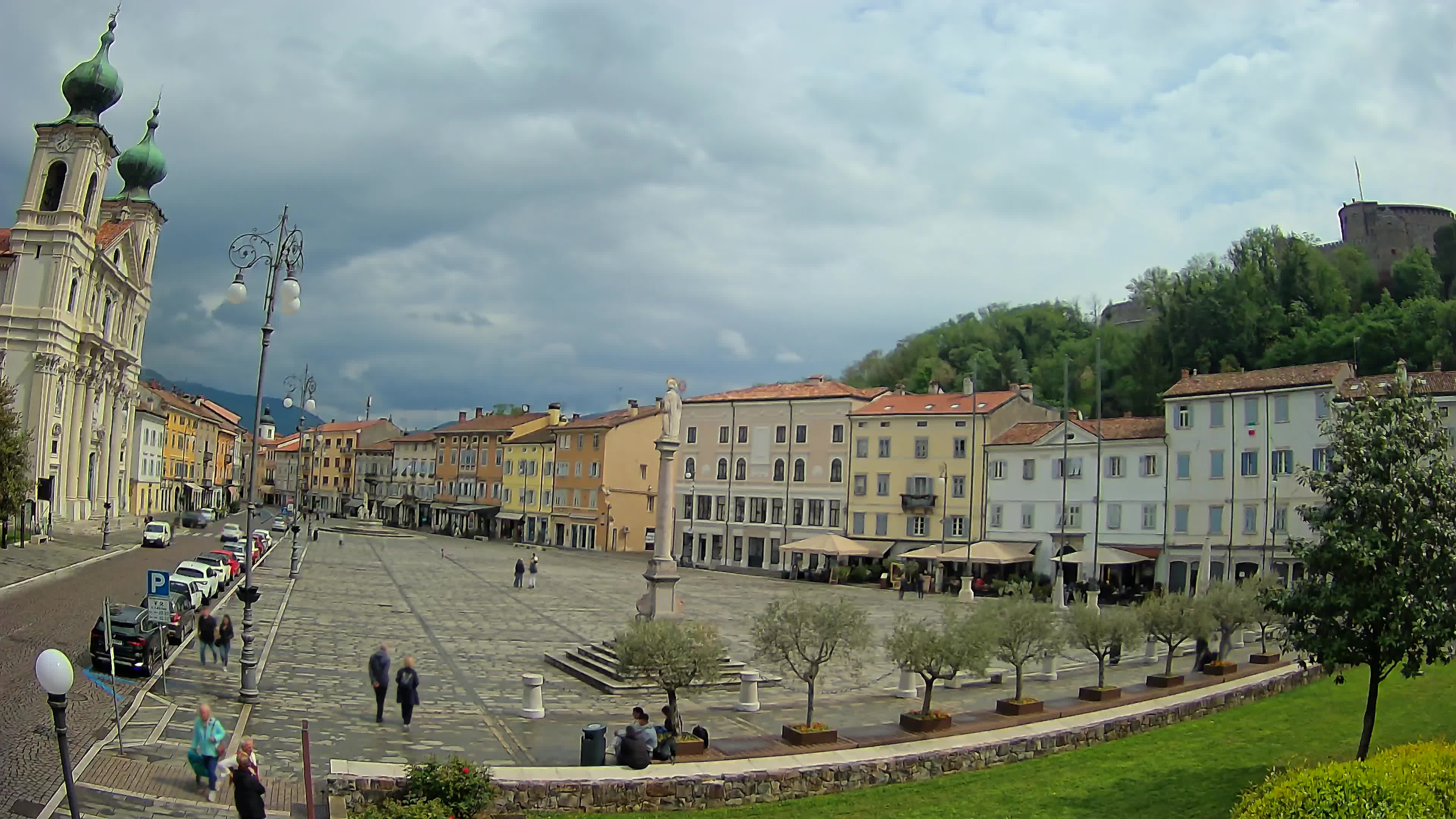 Webcam Gorizia Vittoria square – Church of st. Ignazio