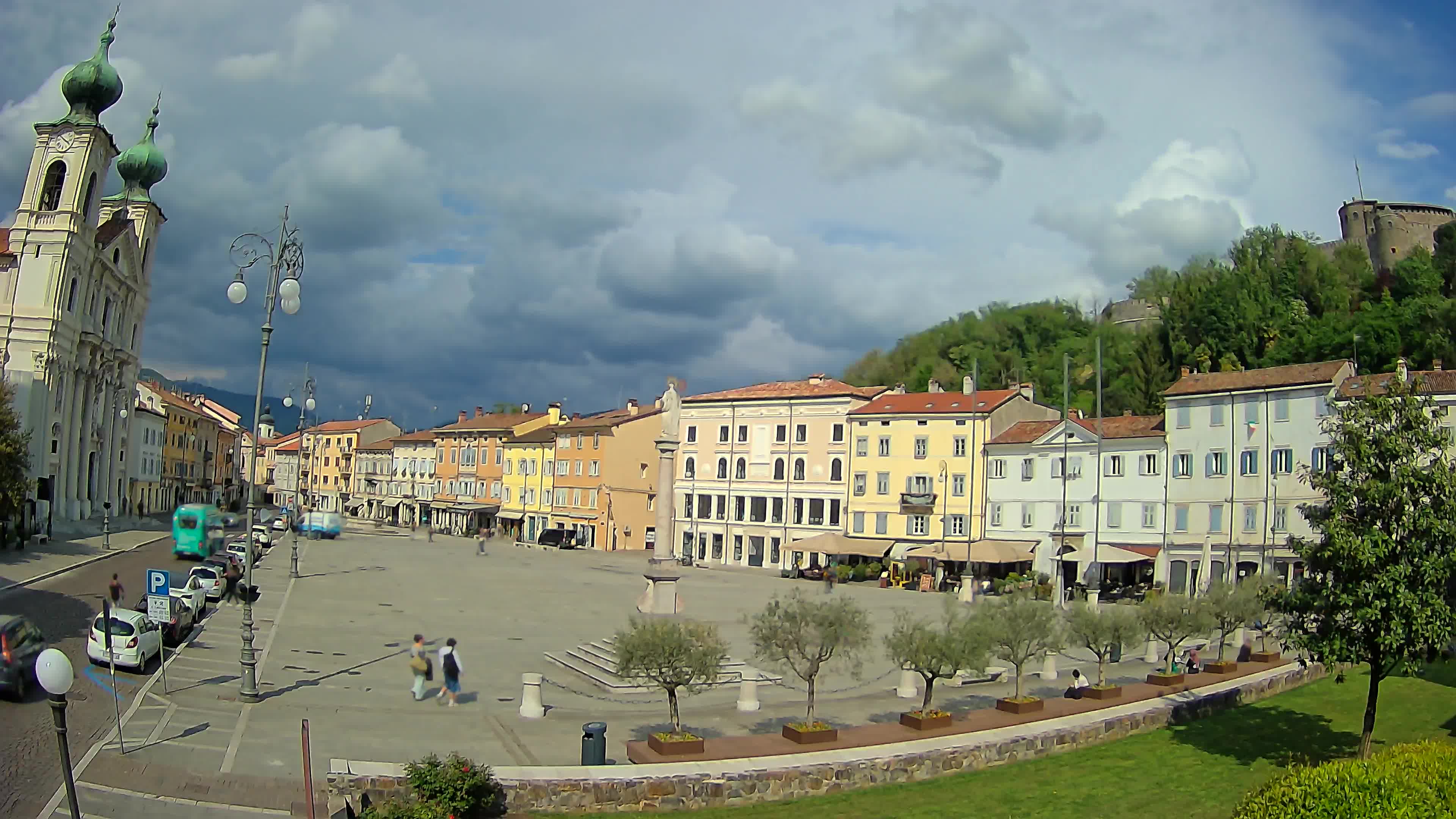 Webcam Gorizia Vittoria square – Church of st. Ignazio