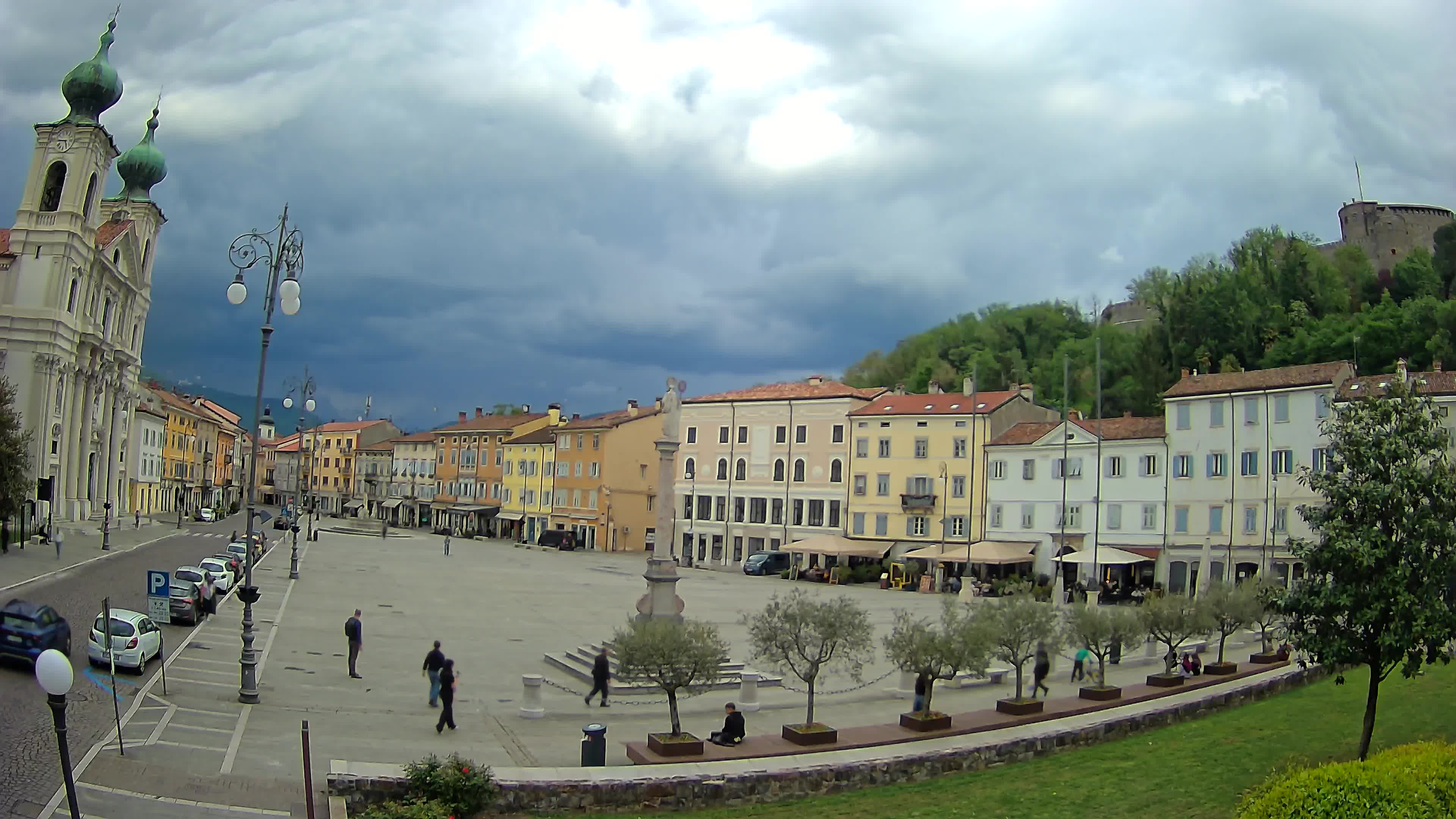 Webcam Gorizia Vittoria square – Church of st. Ignazio