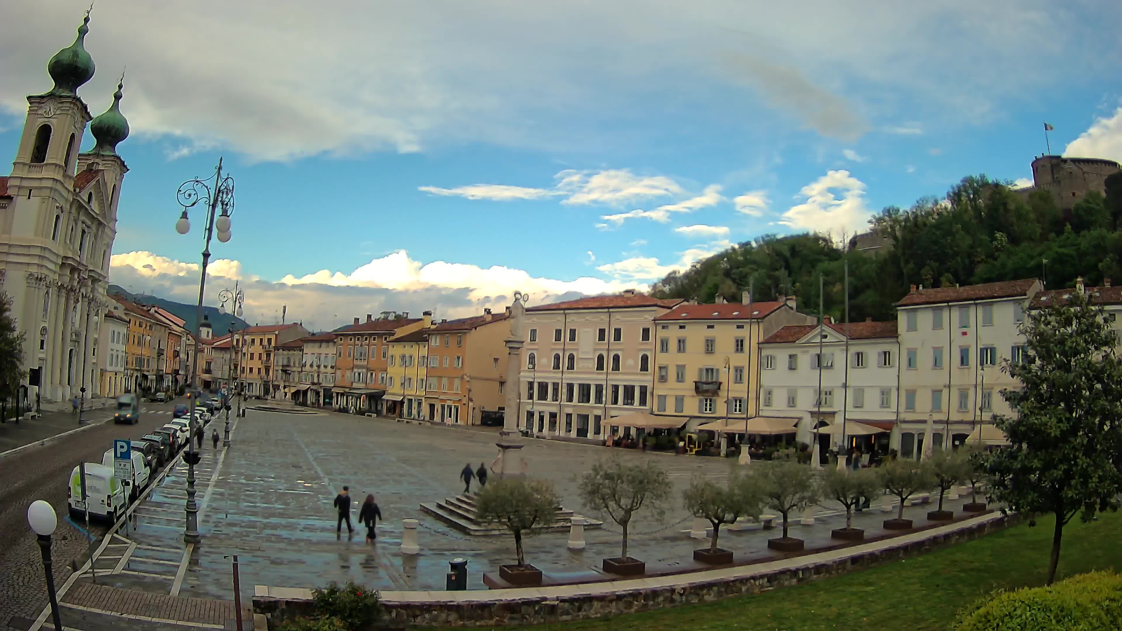 Webcam Gorizia Vittoria square – Church of st. Ignazio