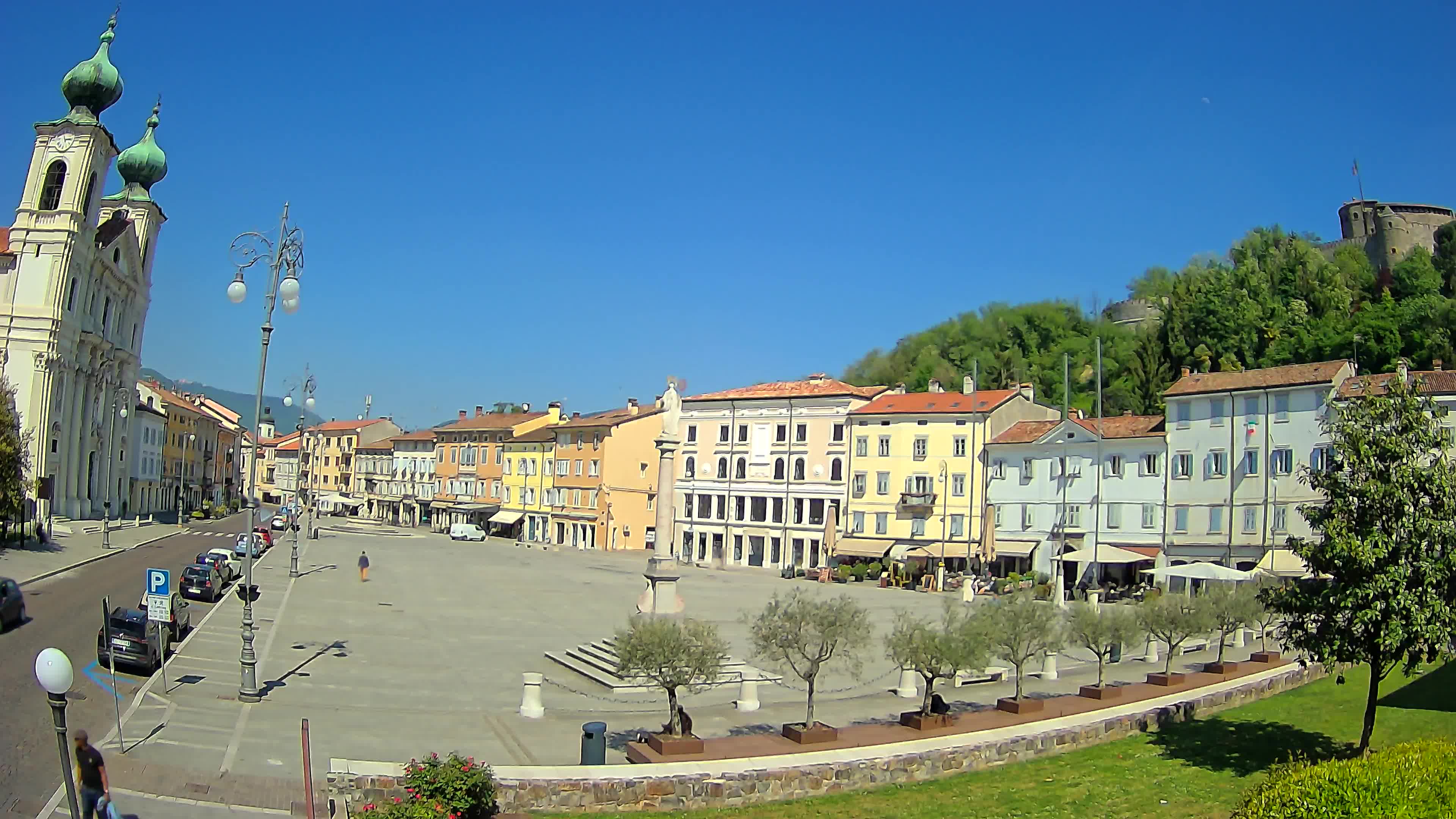 Webcam Gorizia Vittoria square – Church of st. Ignazio
