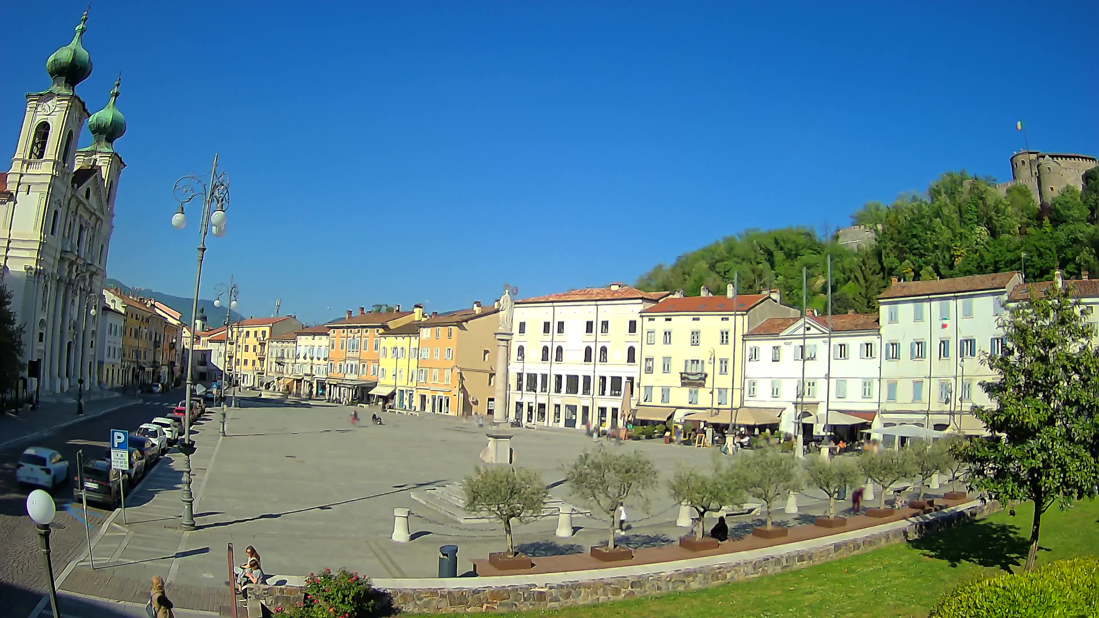 Webcam Gorizia Vittoria square – Church of st. Ignazio