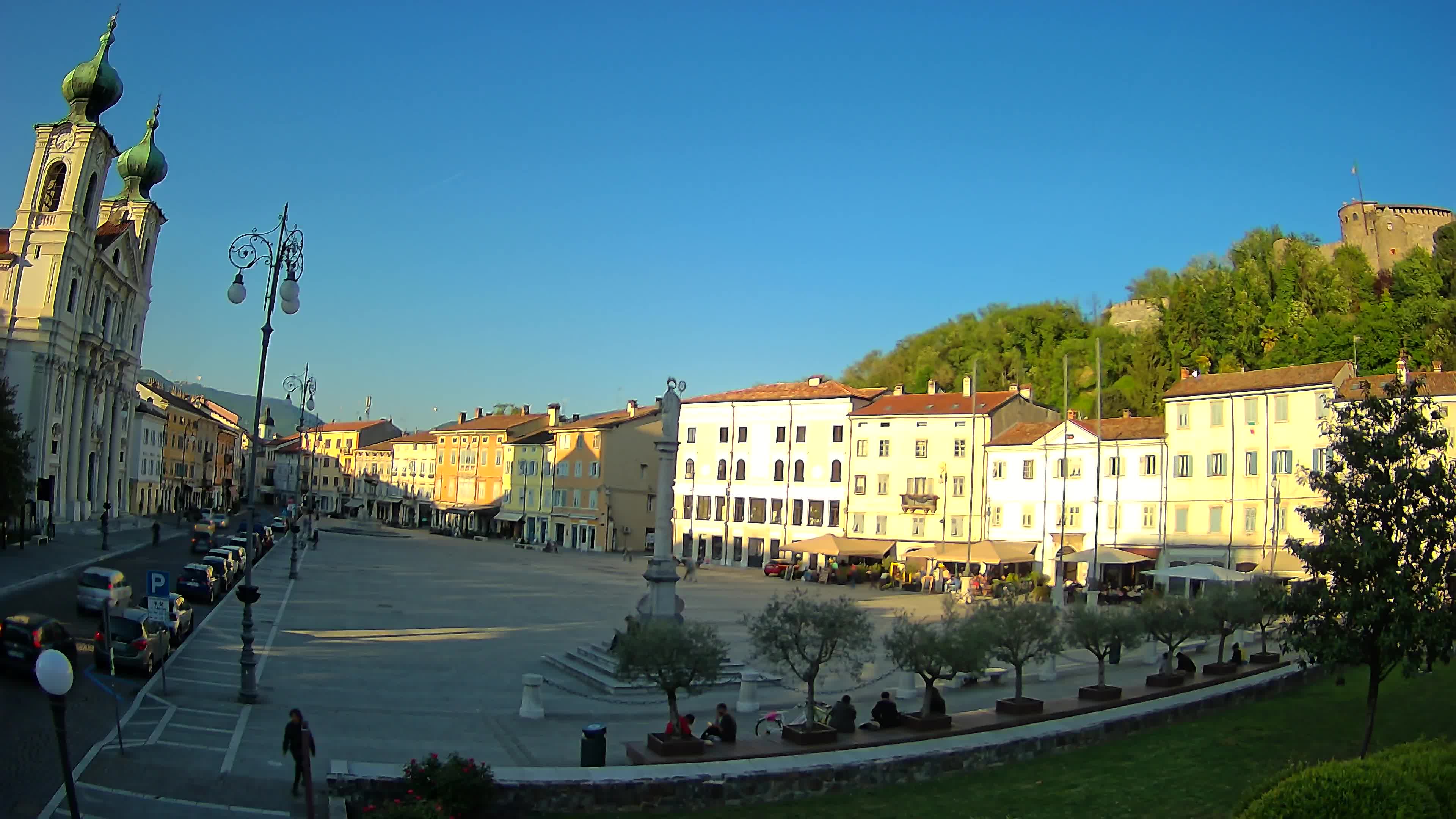 Webcam Gorizia Vittoria square – Church of st. Ignazio