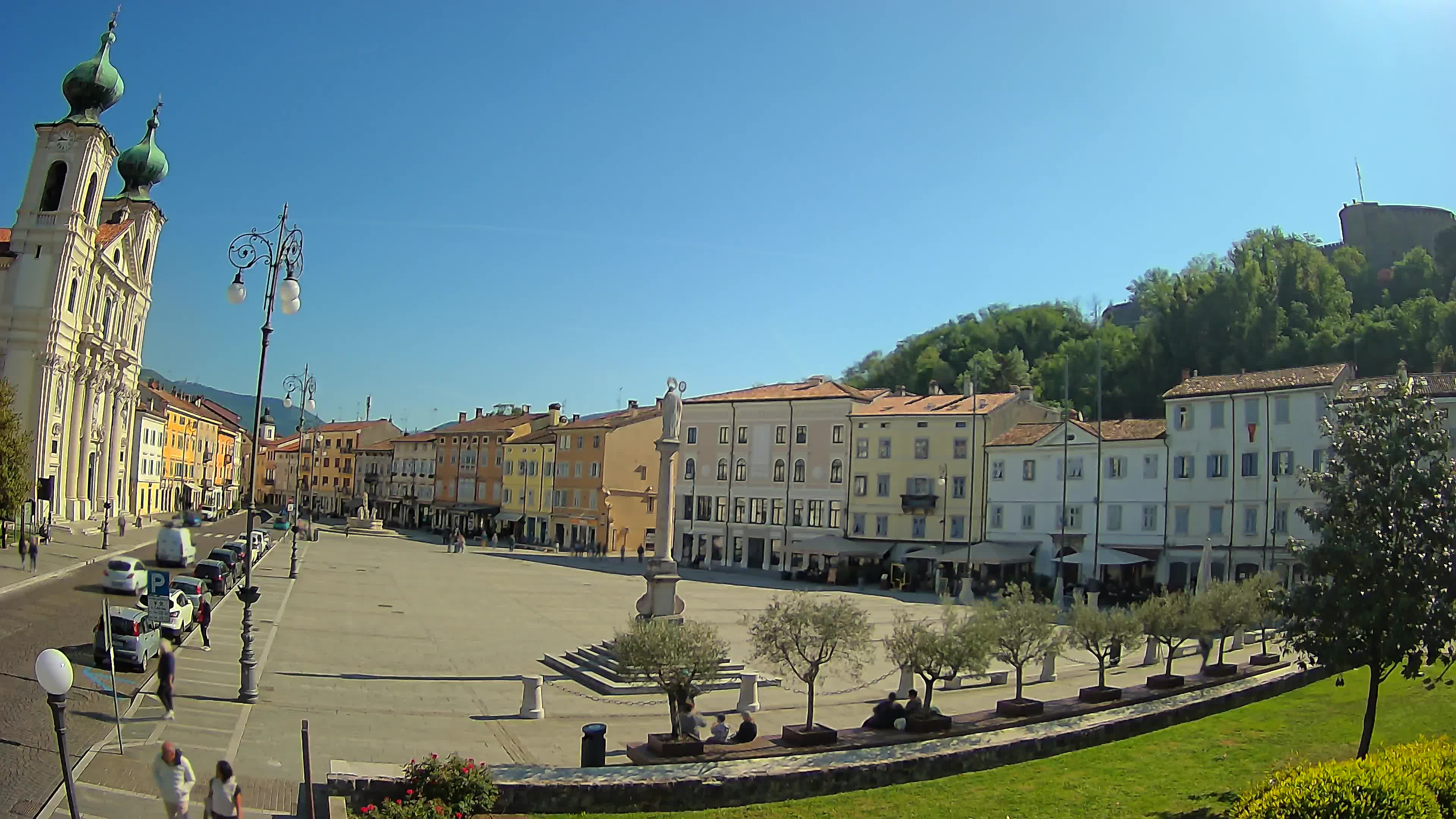 Webcam Gorizia Vittoria square – Church of st. Ignazio