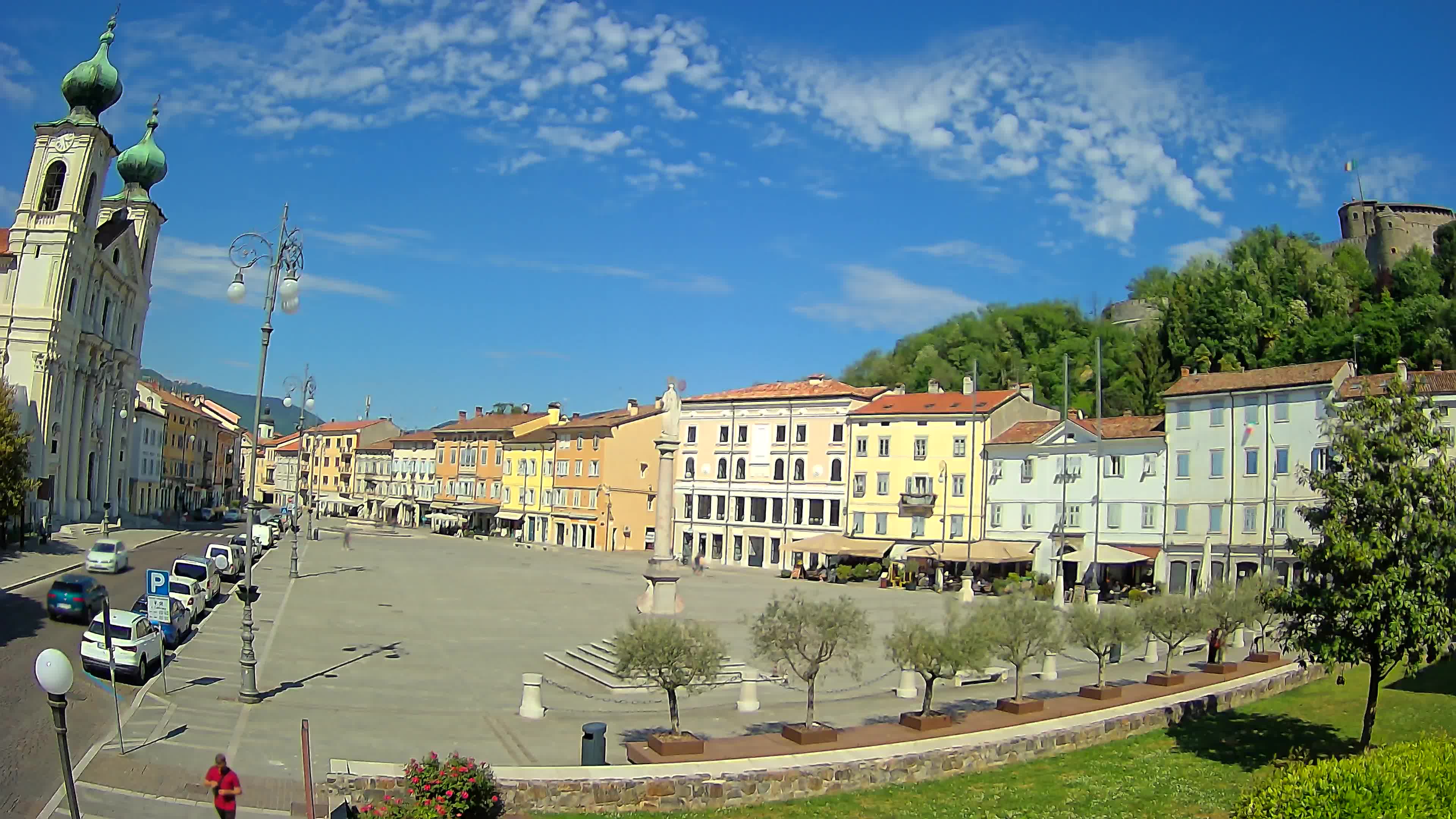 Webcam Gorizia Vittoria square – Church of st. Ignazio