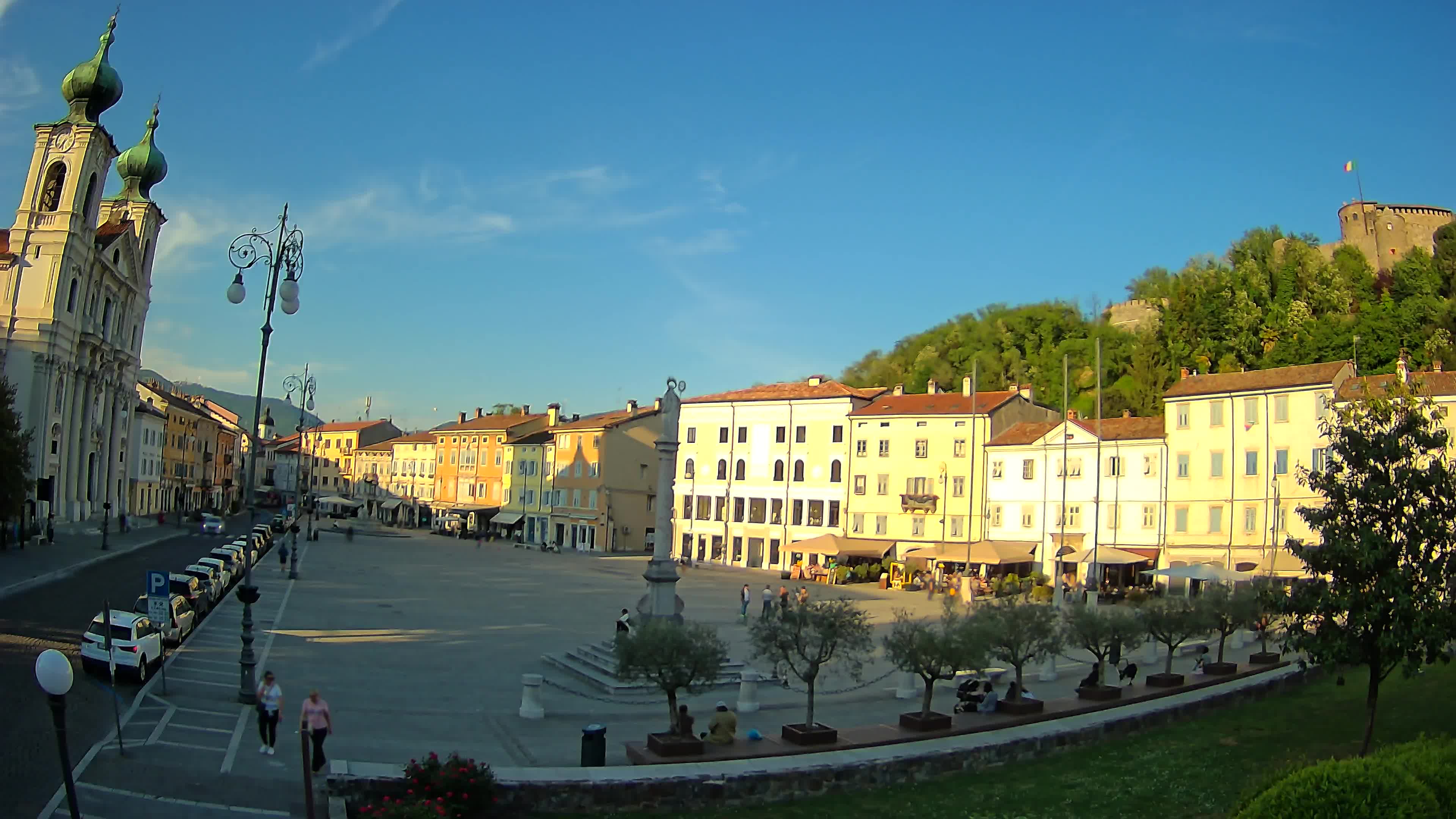 Webcam Gorizia Vittoria square – Church of st. Ignazio