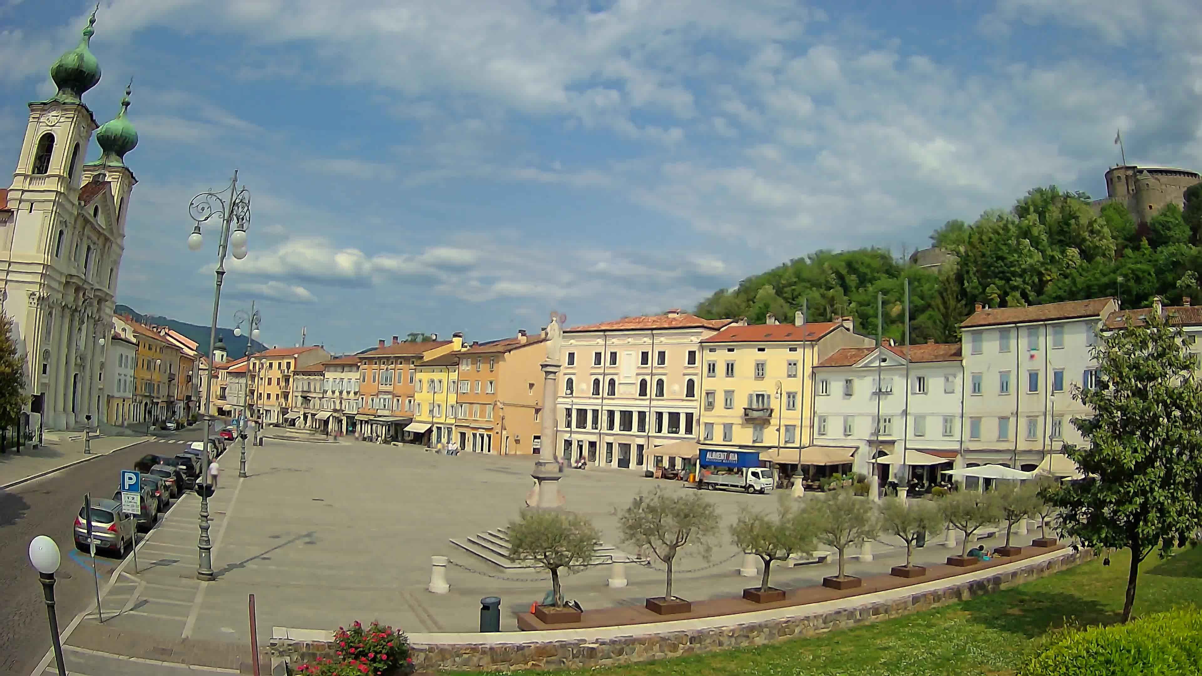 Webcam Gorizia Vittoria square – Church of st. Ignazio