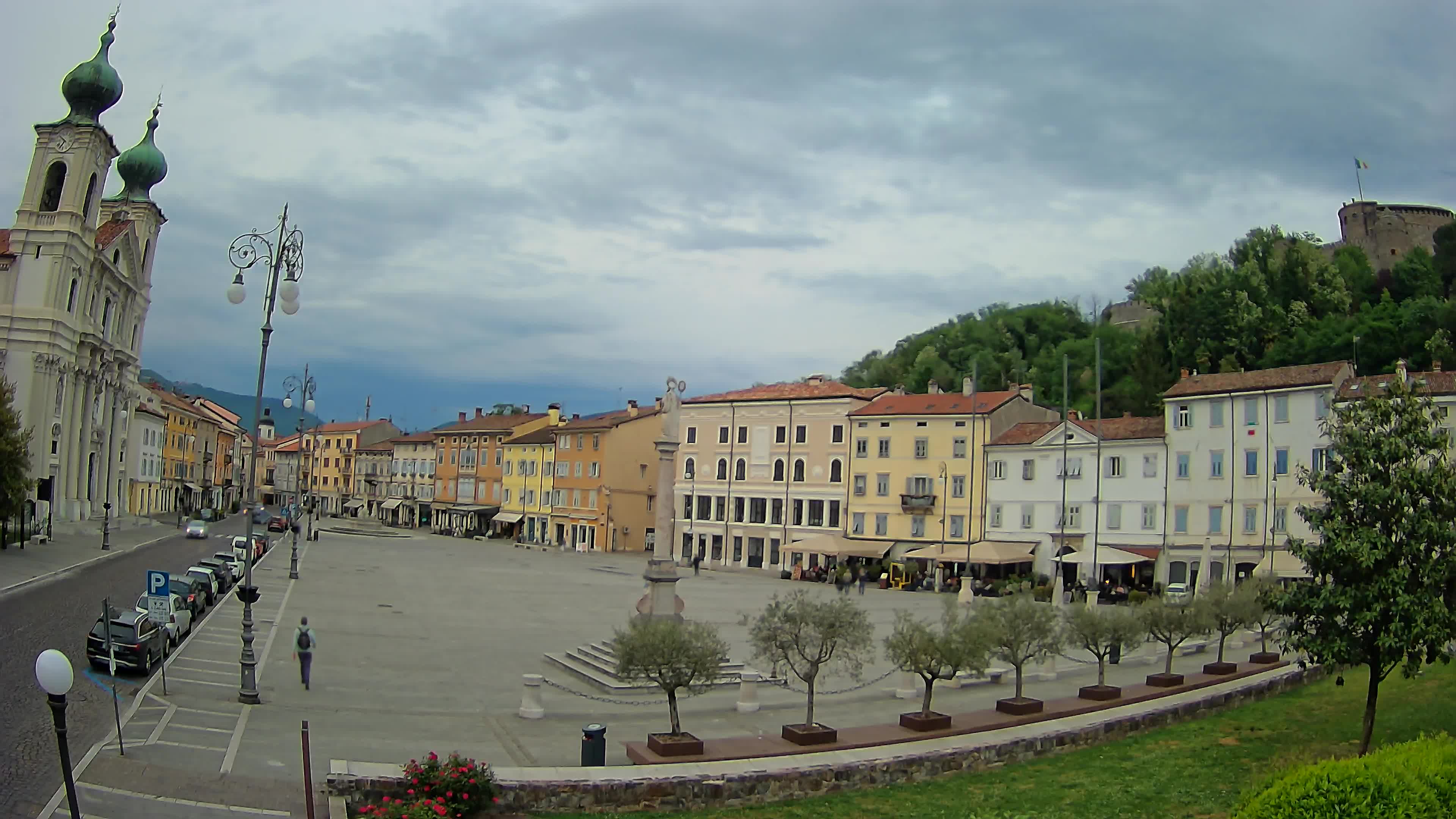 Webcam Gorizia Vittoria square – Church of st. Ignazio