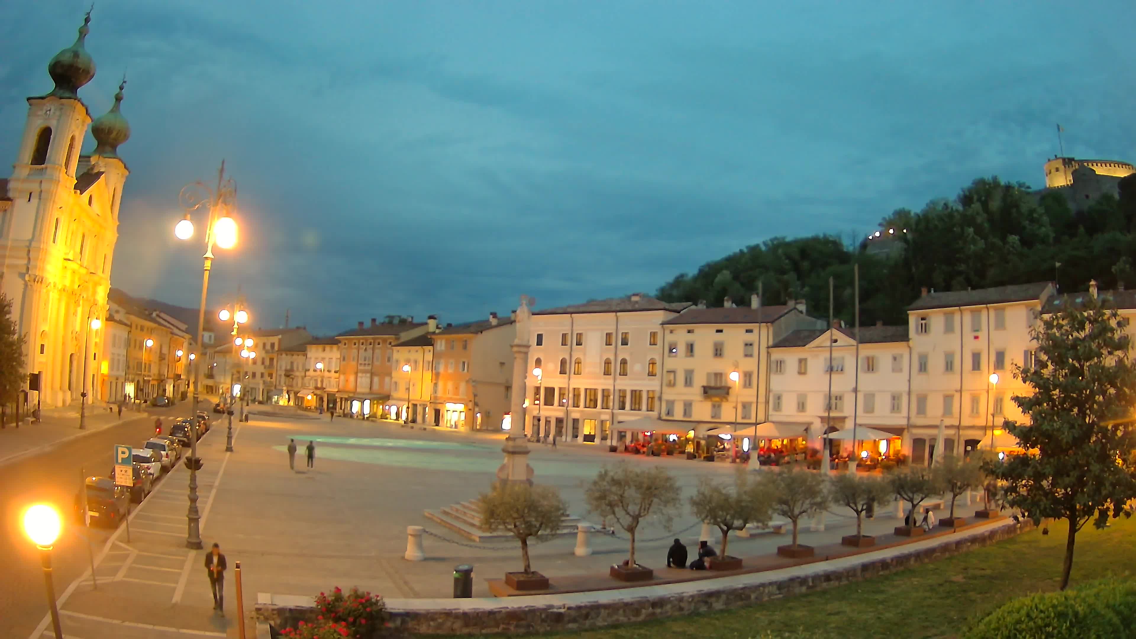Gorizia – Place Vittoria – église st. Ignazio