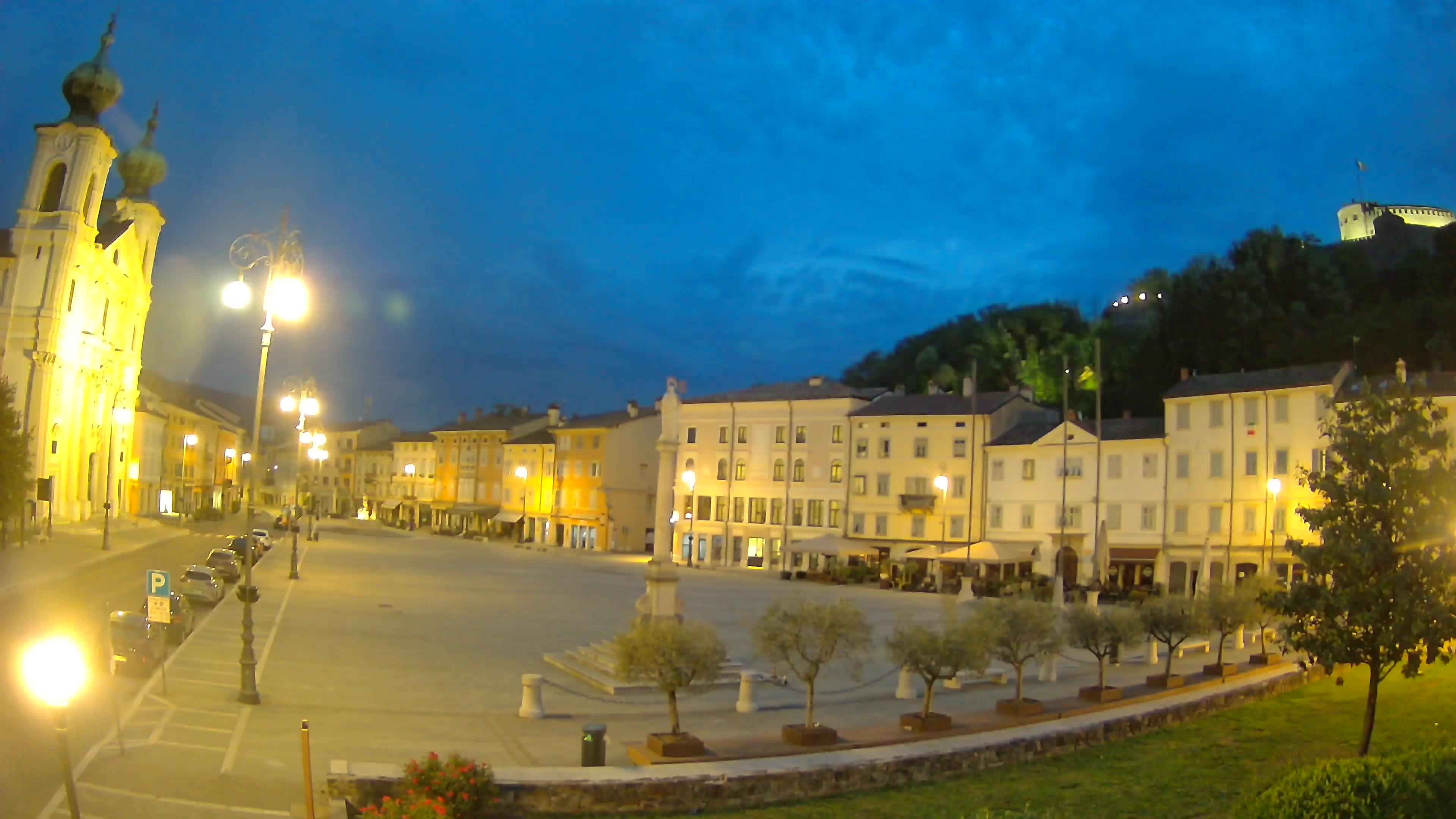 Gorizia – Place Vittoria – église st. Ignazio