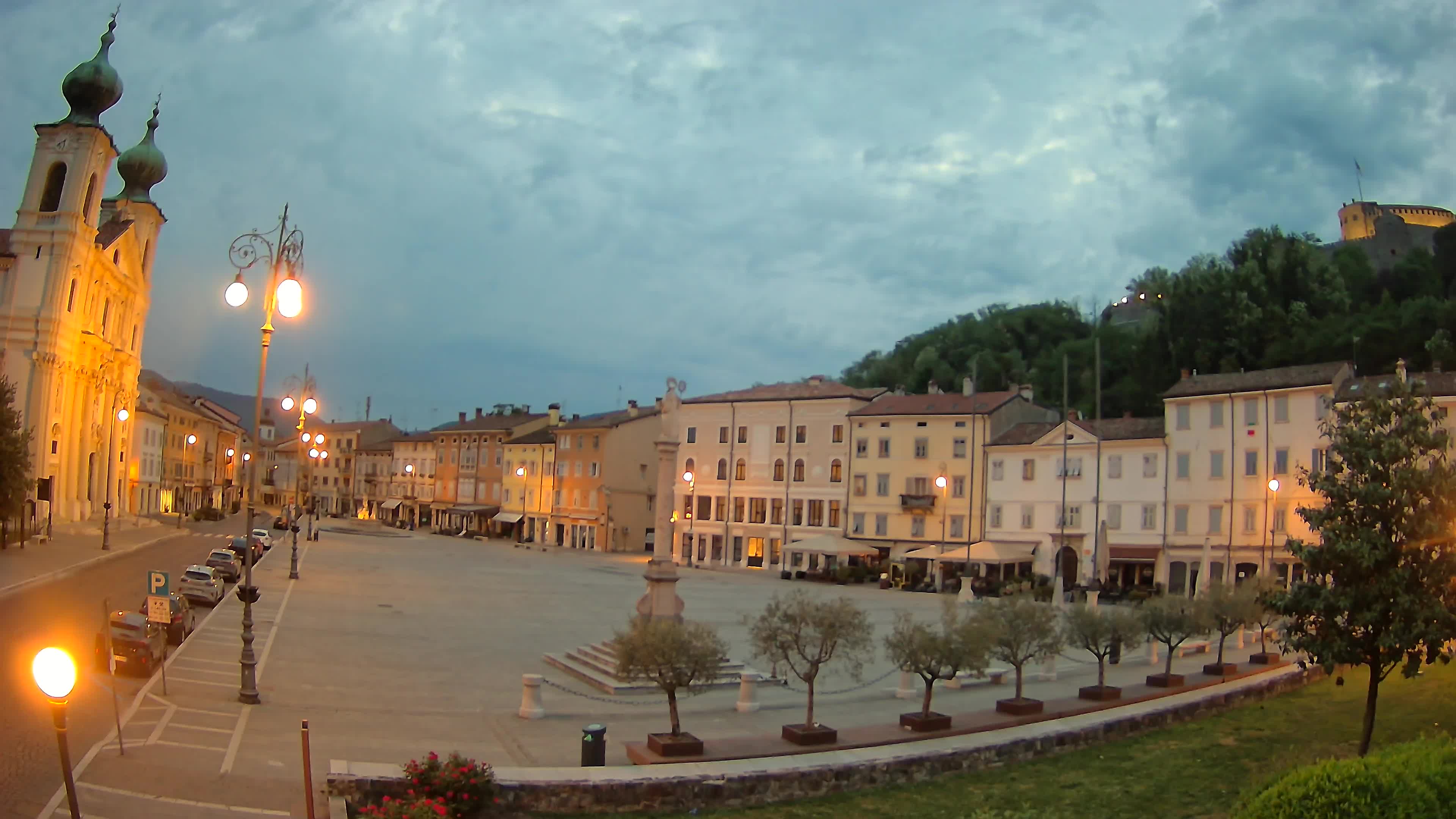 Gorizia – Place Vittoria – église st. Ignazio