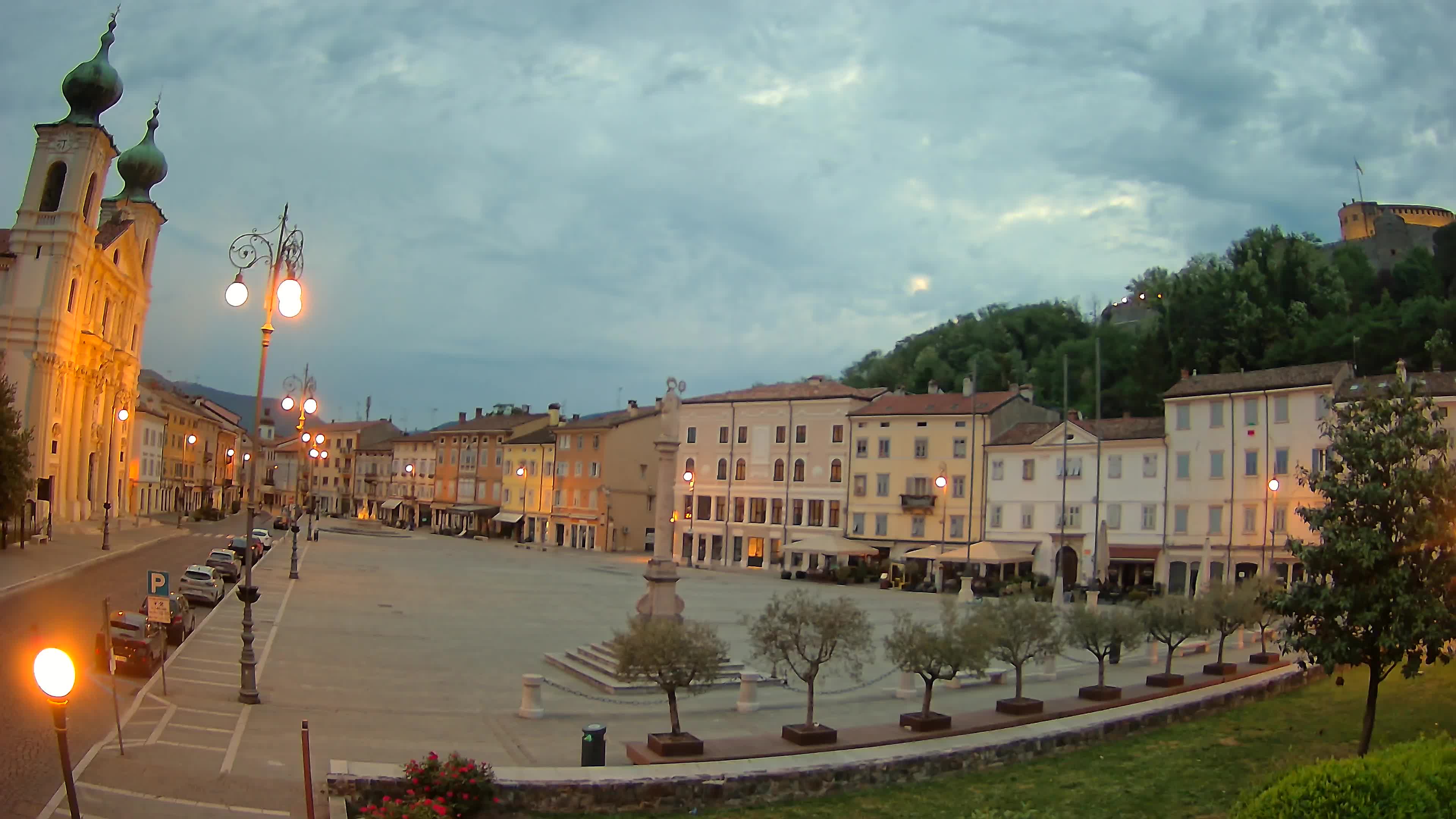 Webcam Gorizia Vittoria square – Church of st. Ignazio