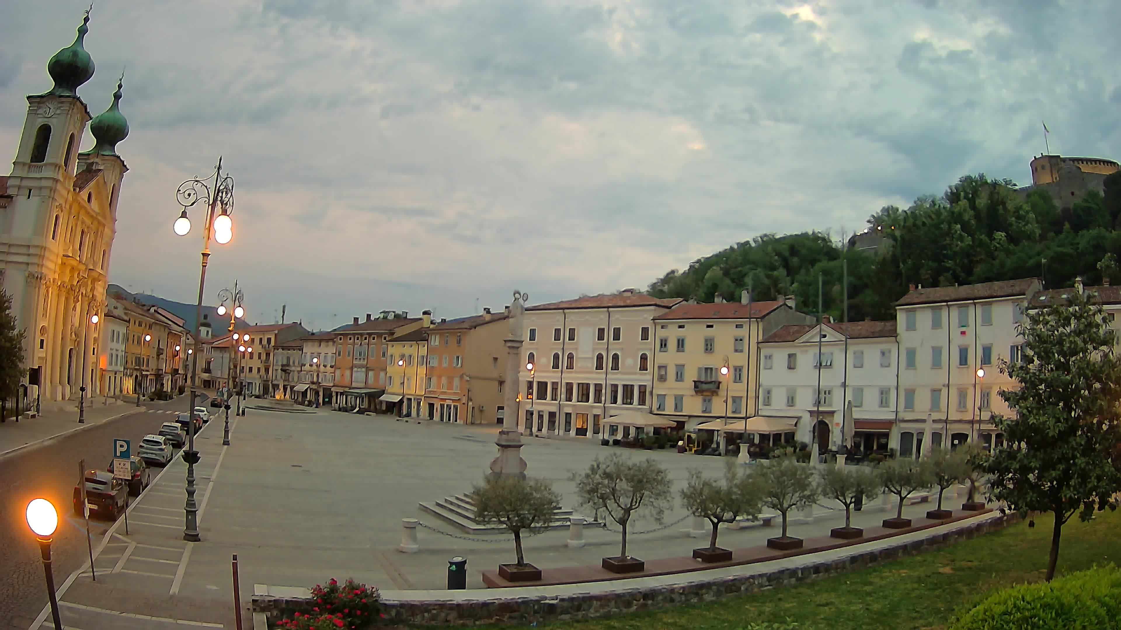Gorizia – Place Vittoria – église st. Ignazio