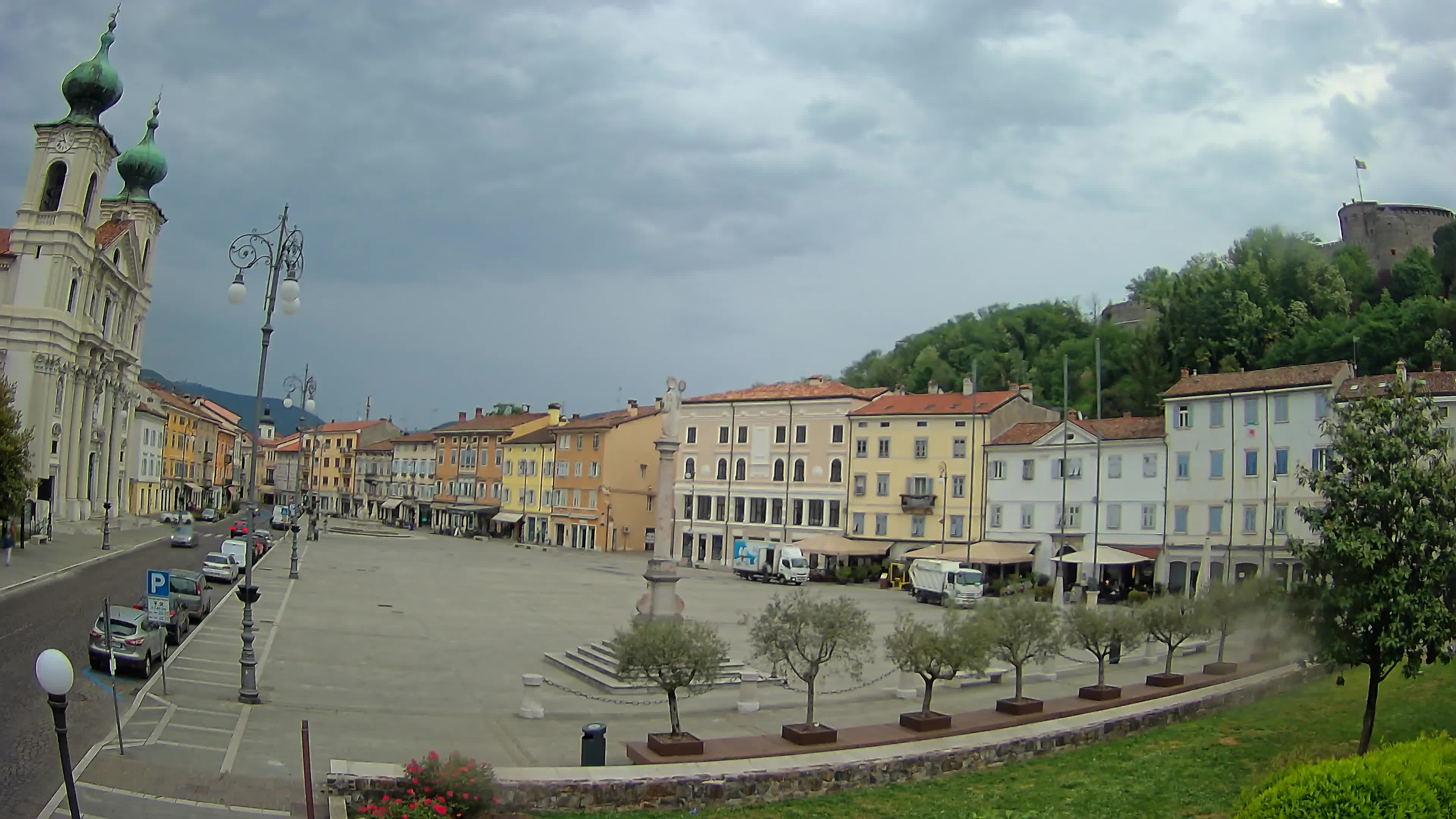 Webcam Gorizia Vittoria square – Church of st. Ignazio