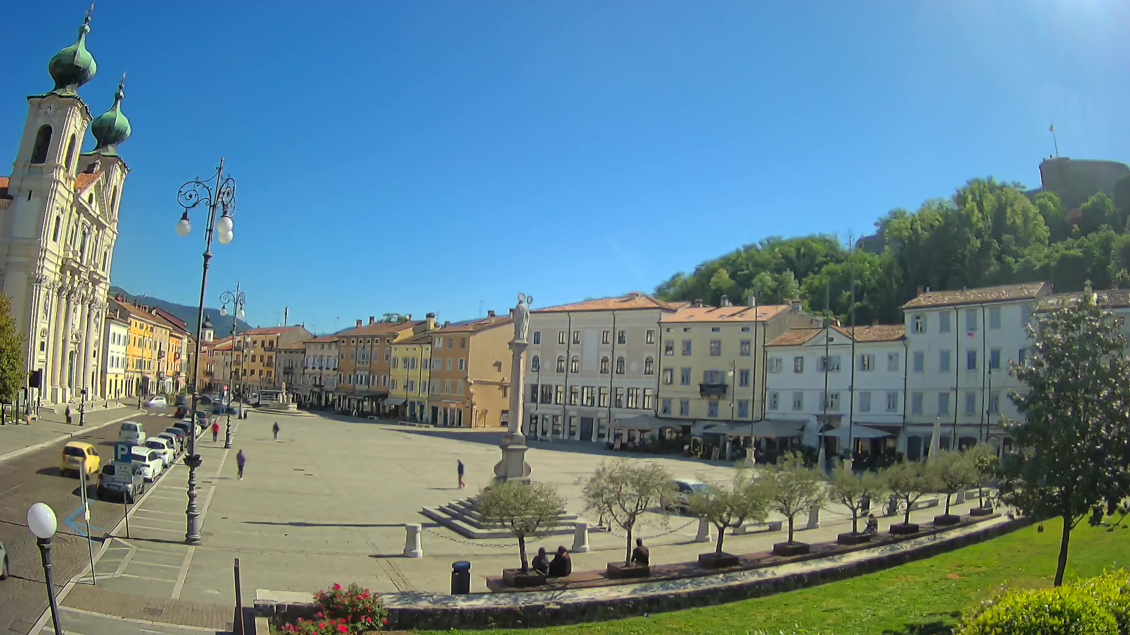 Webcam Gorizia Vittoria square – Church of st. Ignazio