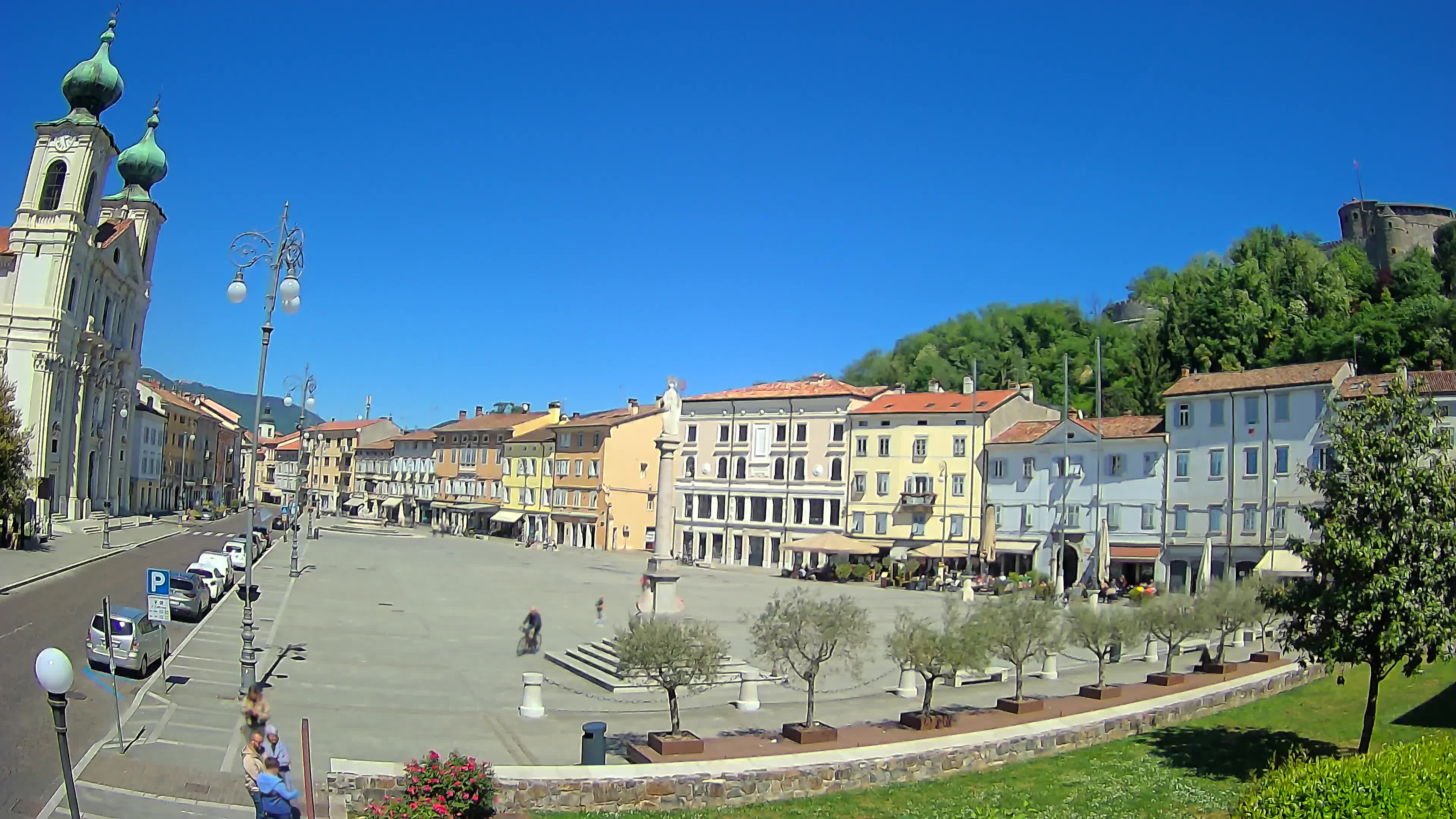 Webcam Gorizia Vittoria square – Church of st. Ignazio