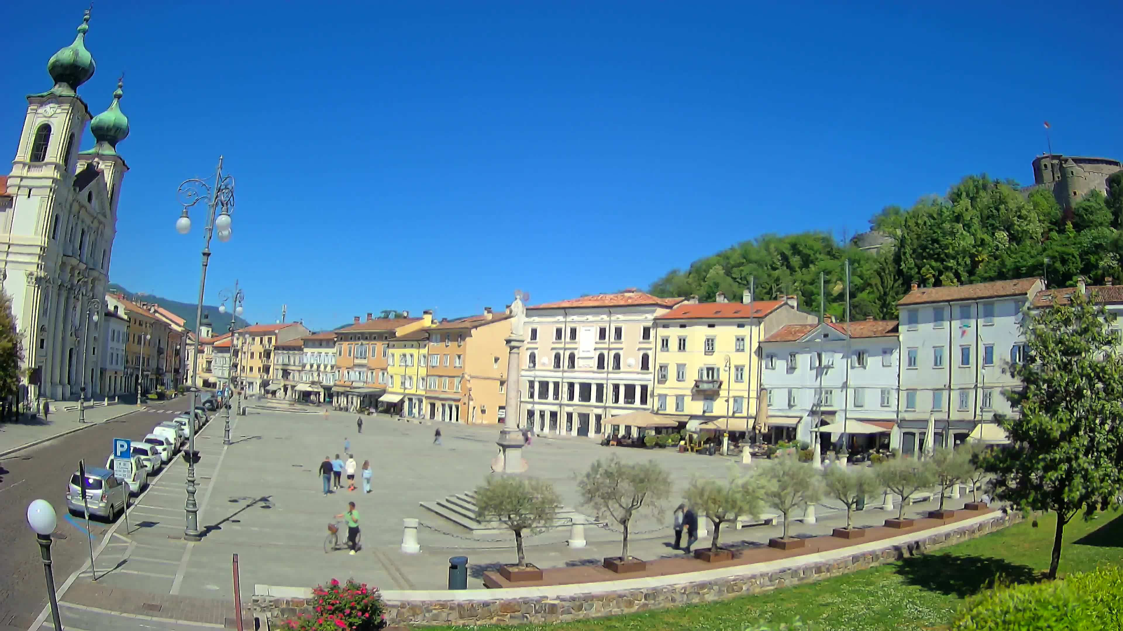 Görz – Vittoria-Platz – Kirche St. Ignazio
