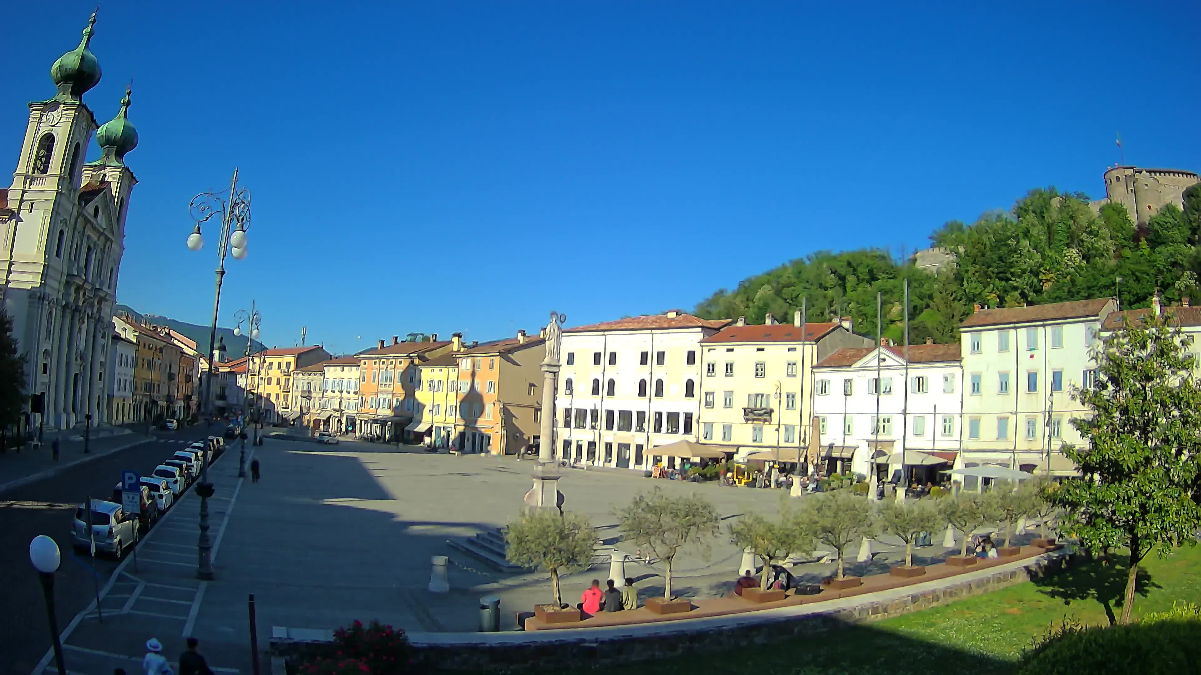 Webcam Gorizia Vittoria square – Church of st. Ignazio