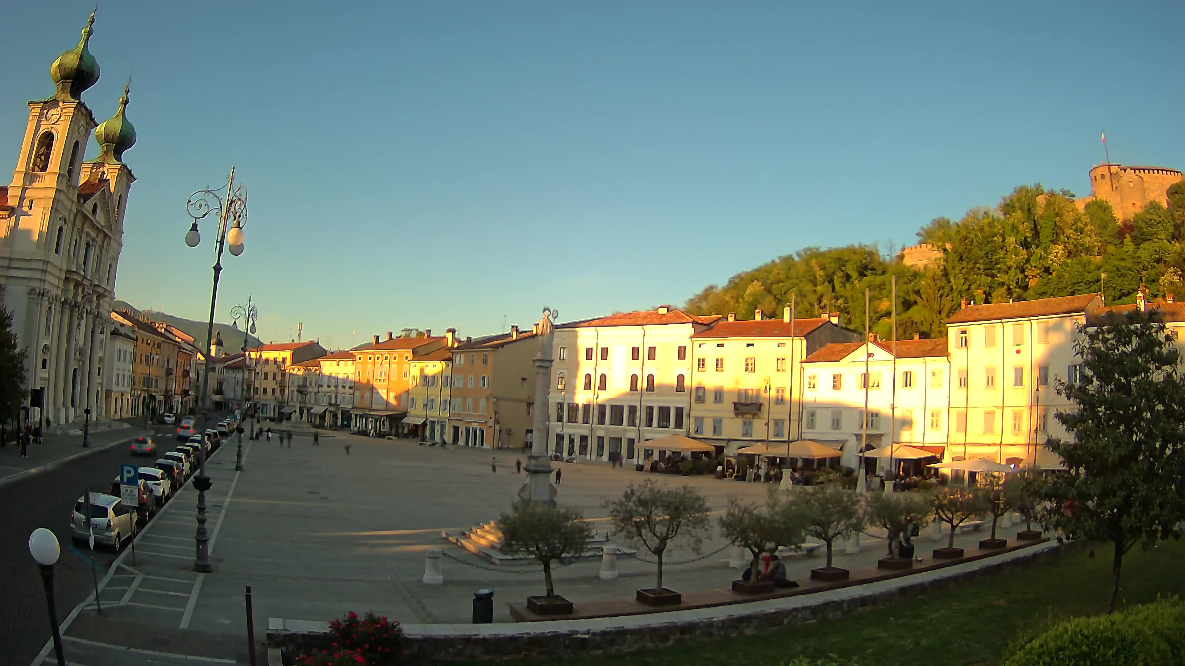 Webcam Gorizia Vittoria square – Church of st. Ignazio