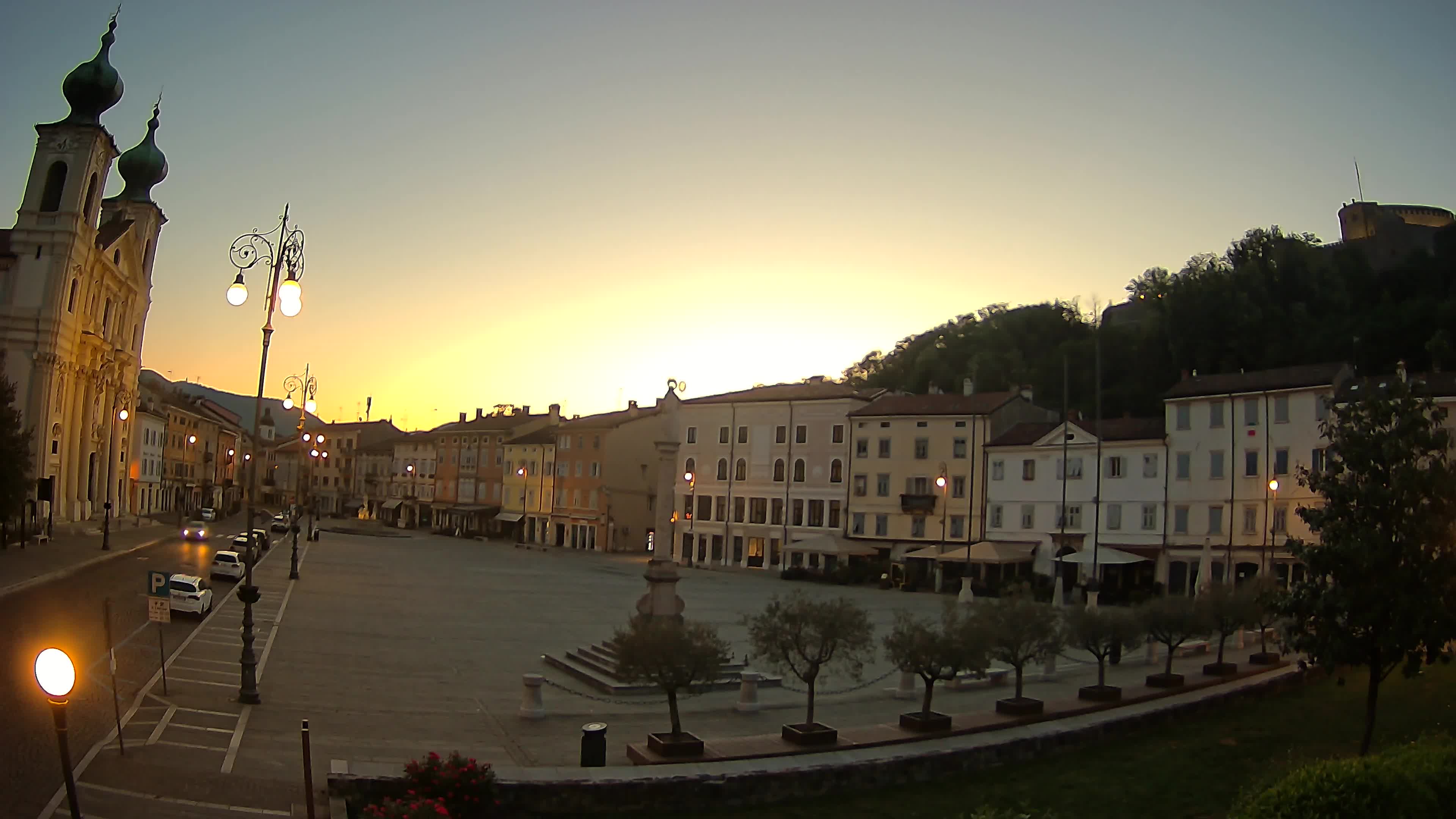 Gorizia – Place Vittoria – église st. Ignazio