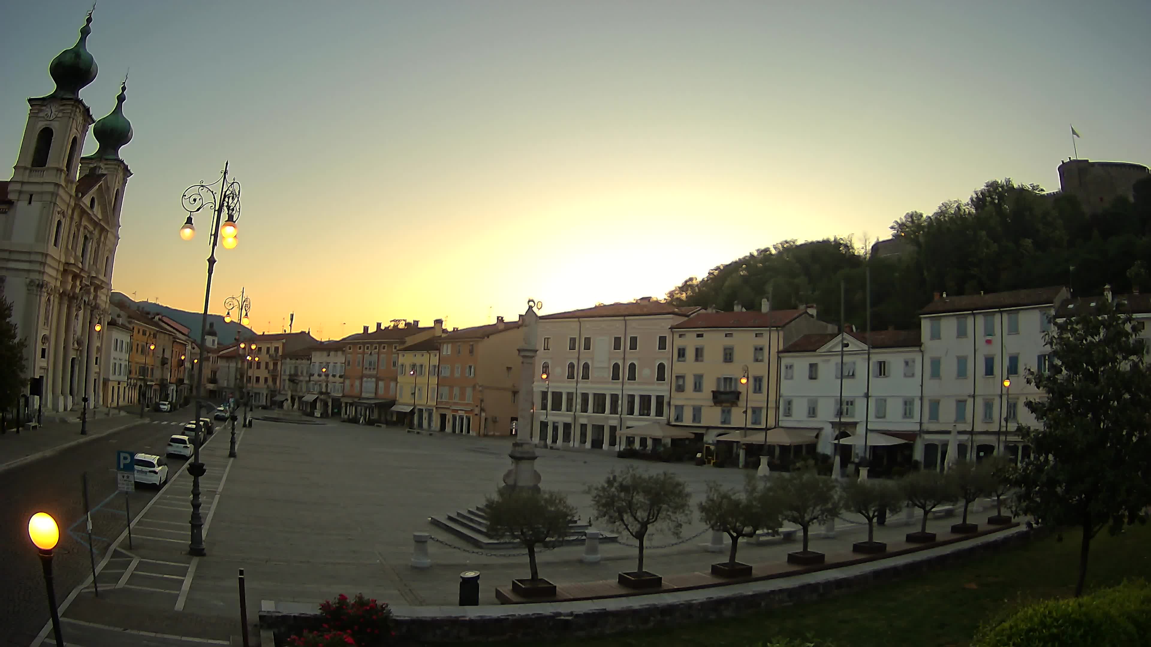 Gorizia – Place Vittoria – église st. Ignazio