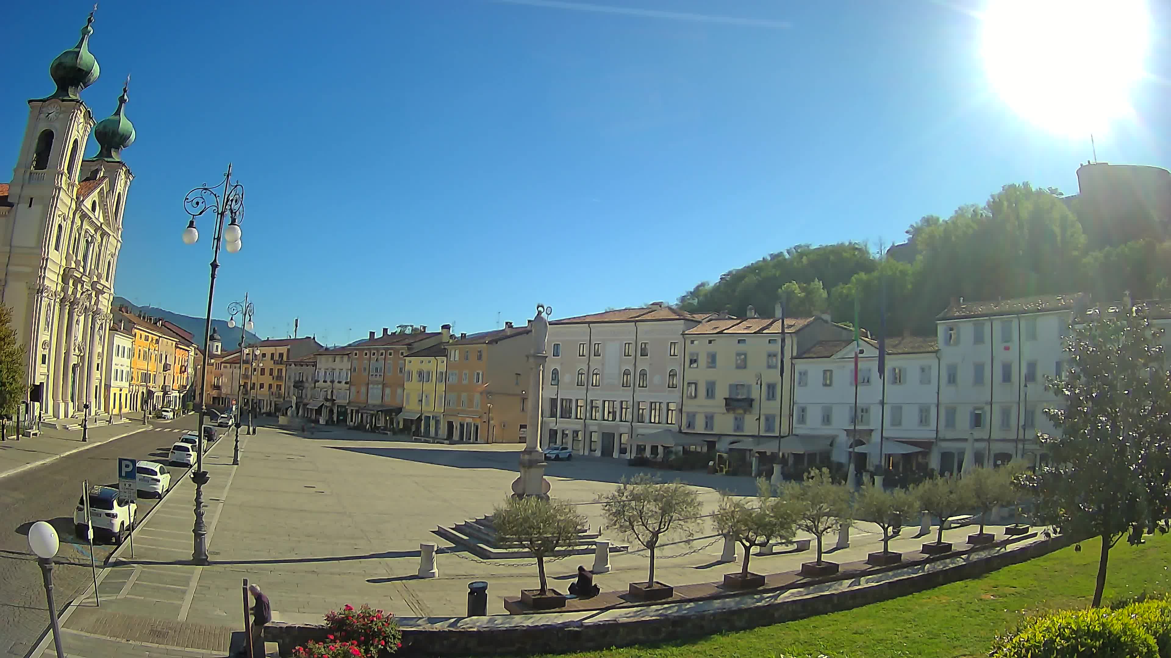 Webcam Gorizia Vittoria square – Church of st. Ignazio