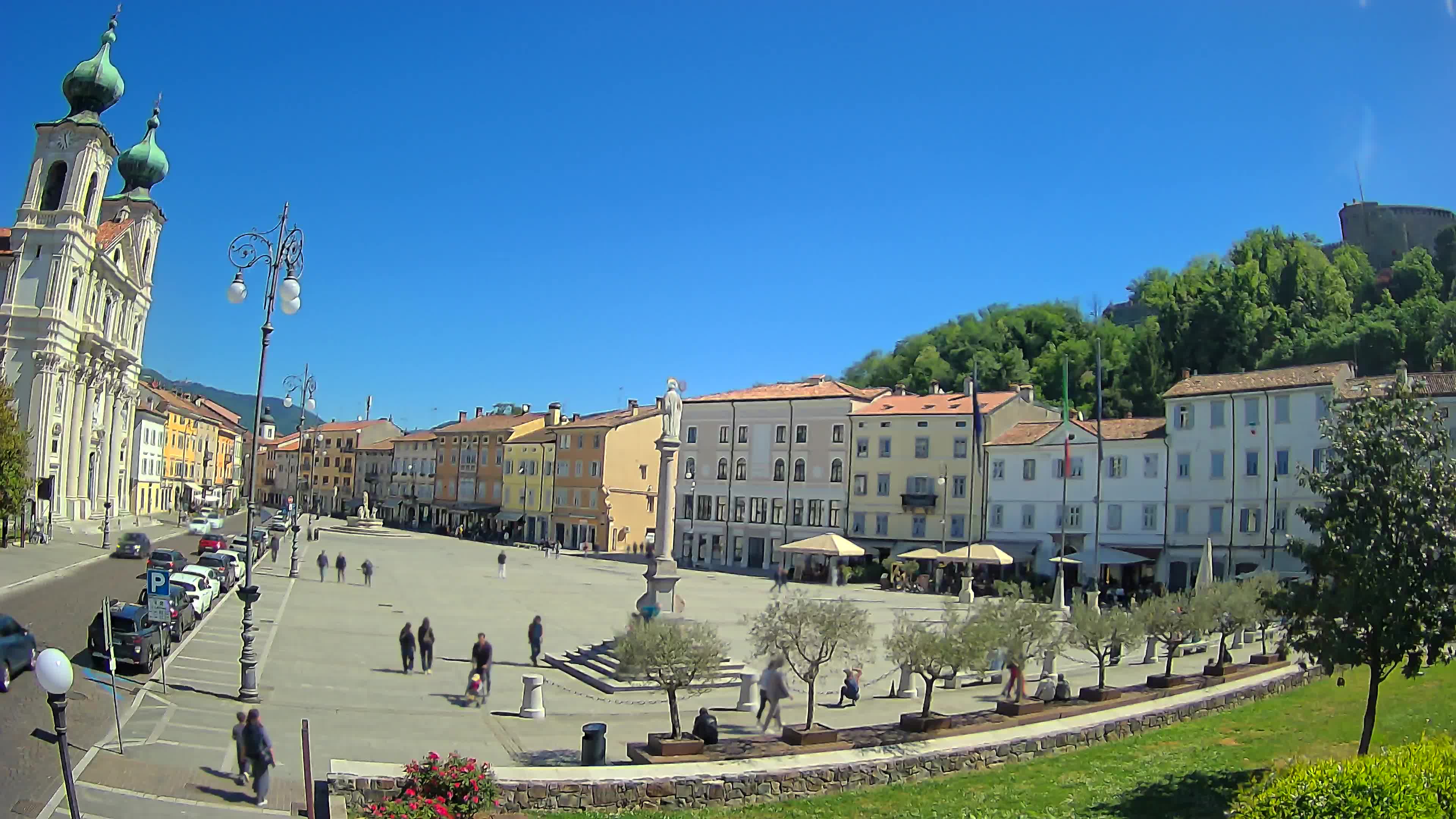 Webcam Gorizia Vittoria square – Church of st. Ignazio