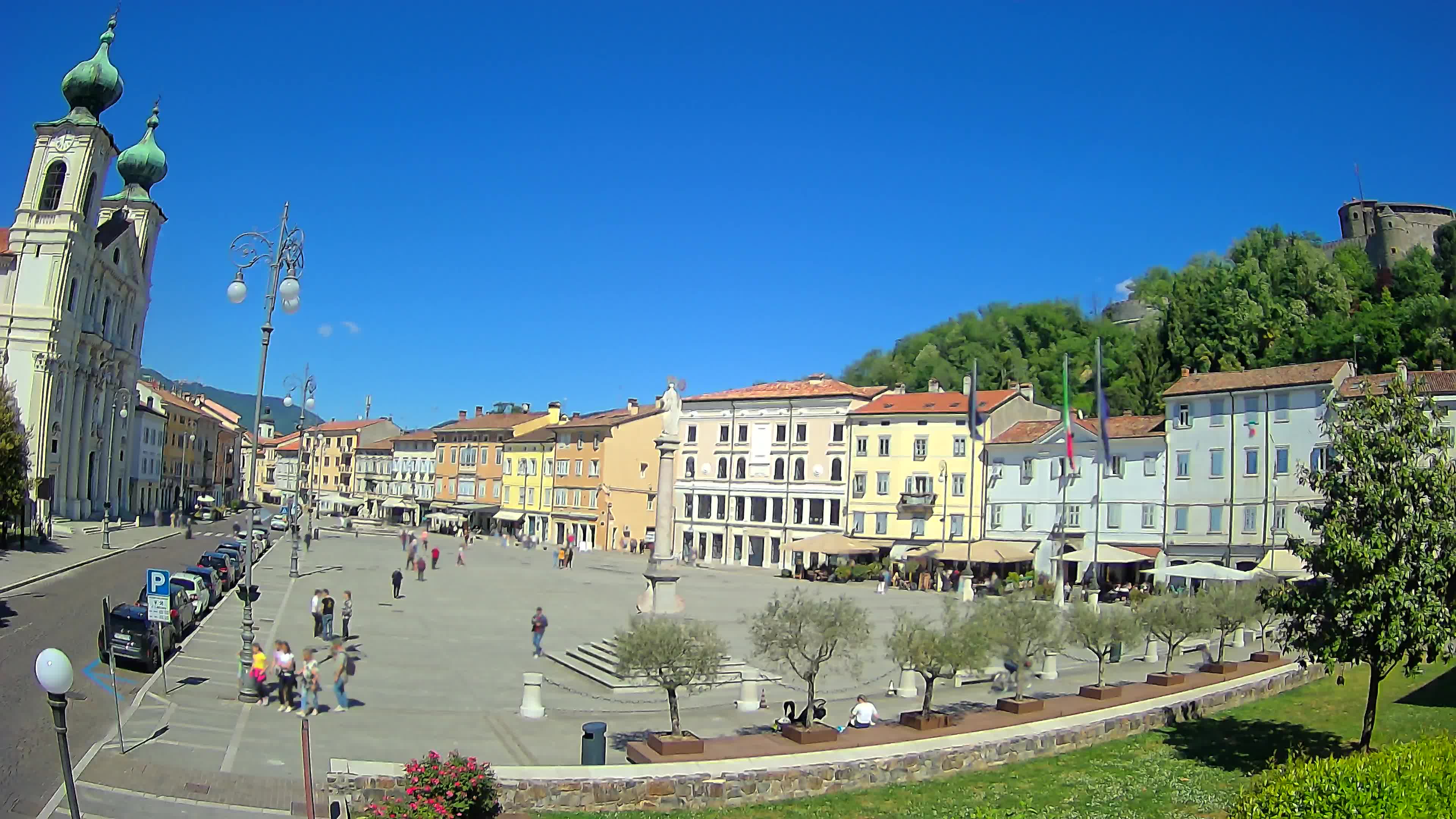 Gorizia – Place Vittoria – église st. Ignazio