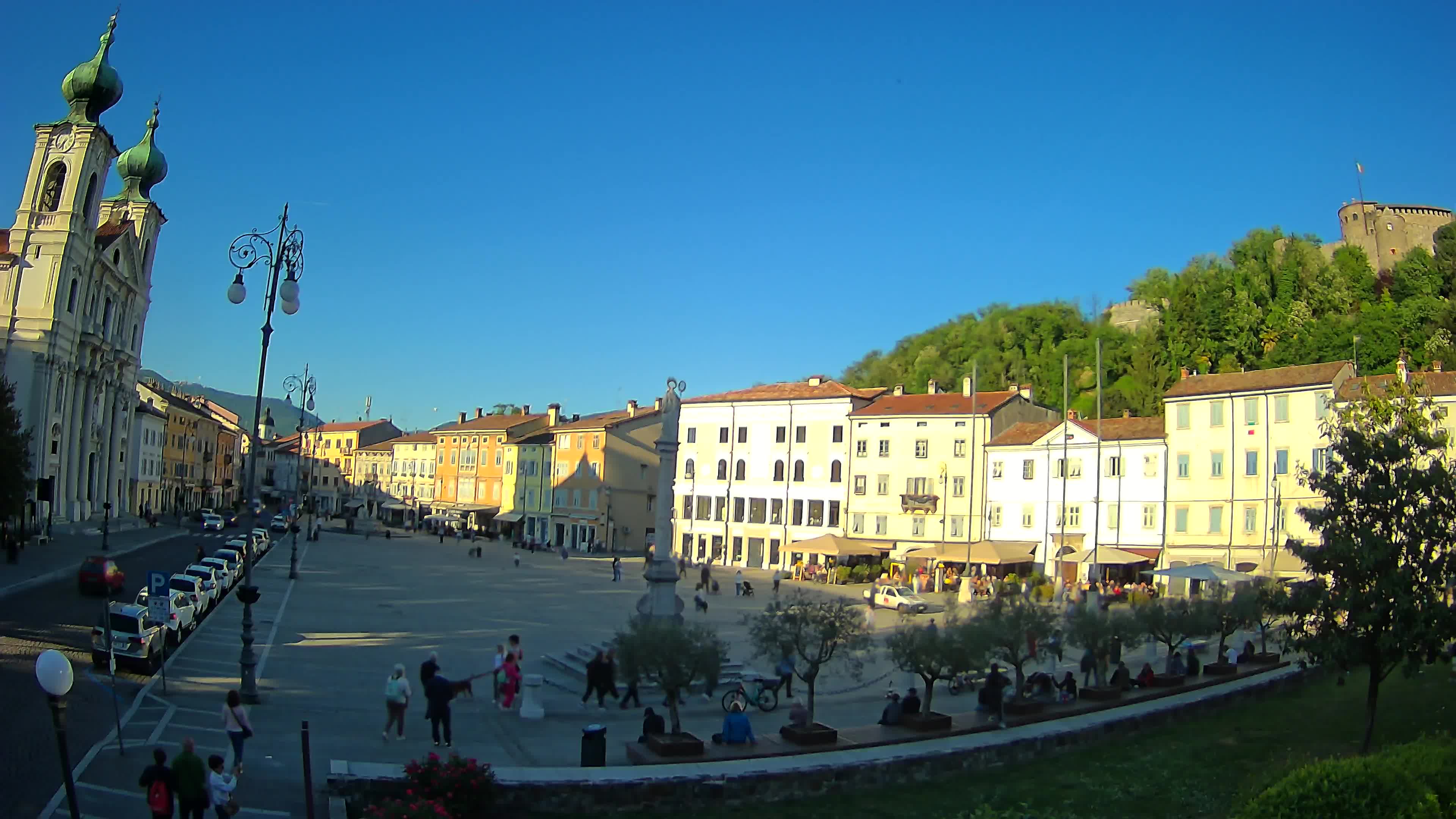 Webcam Gorizia Vittoria square – Church of st. Ignazio
