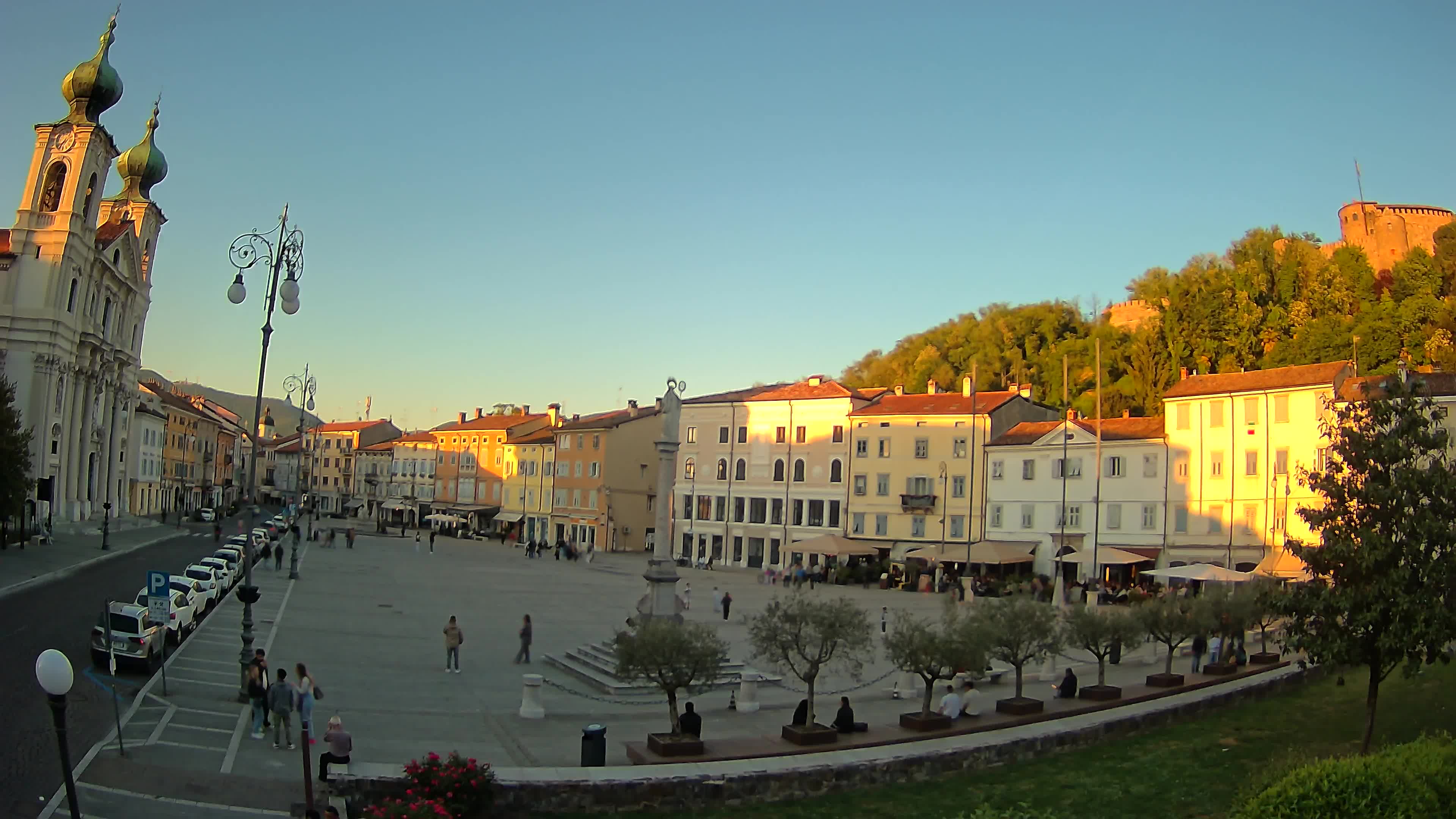 Gorizia – Place Vittoria – église st. Ignazio