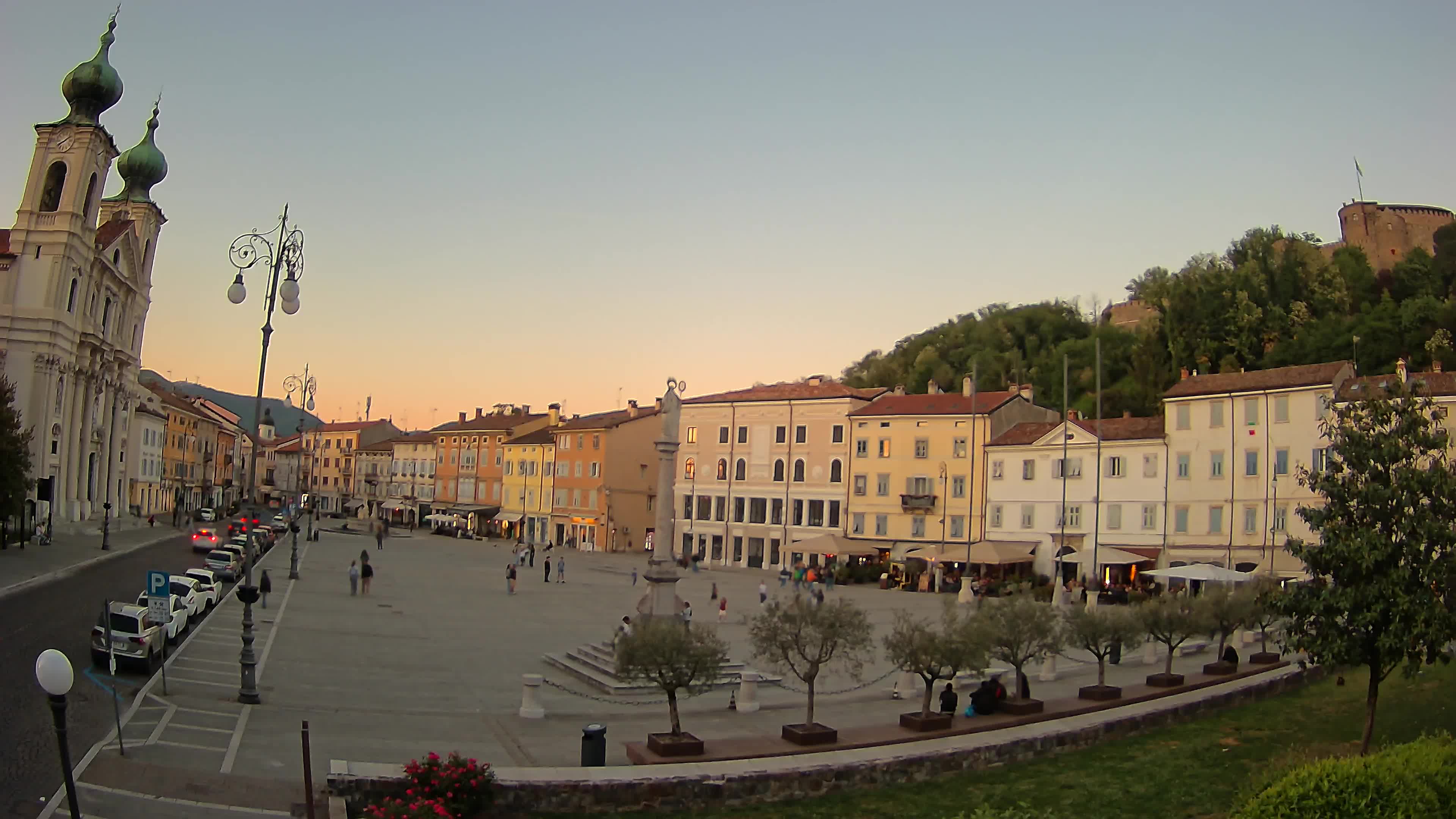 Webcam Gorizia Vittoria square – Church of st. Ignazio