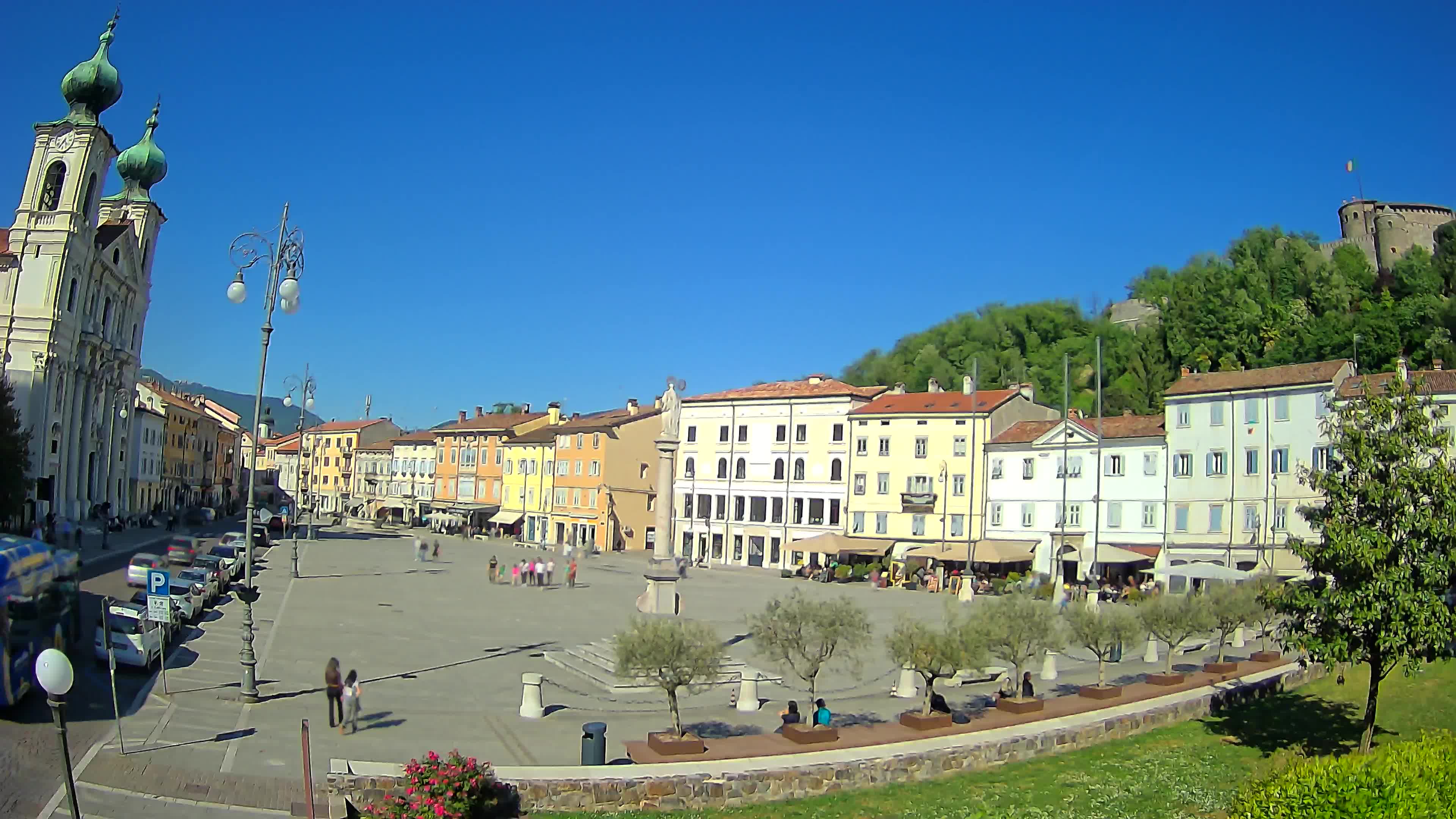 Webcam Gorizia Vittoria square – Church of st. Ignazio