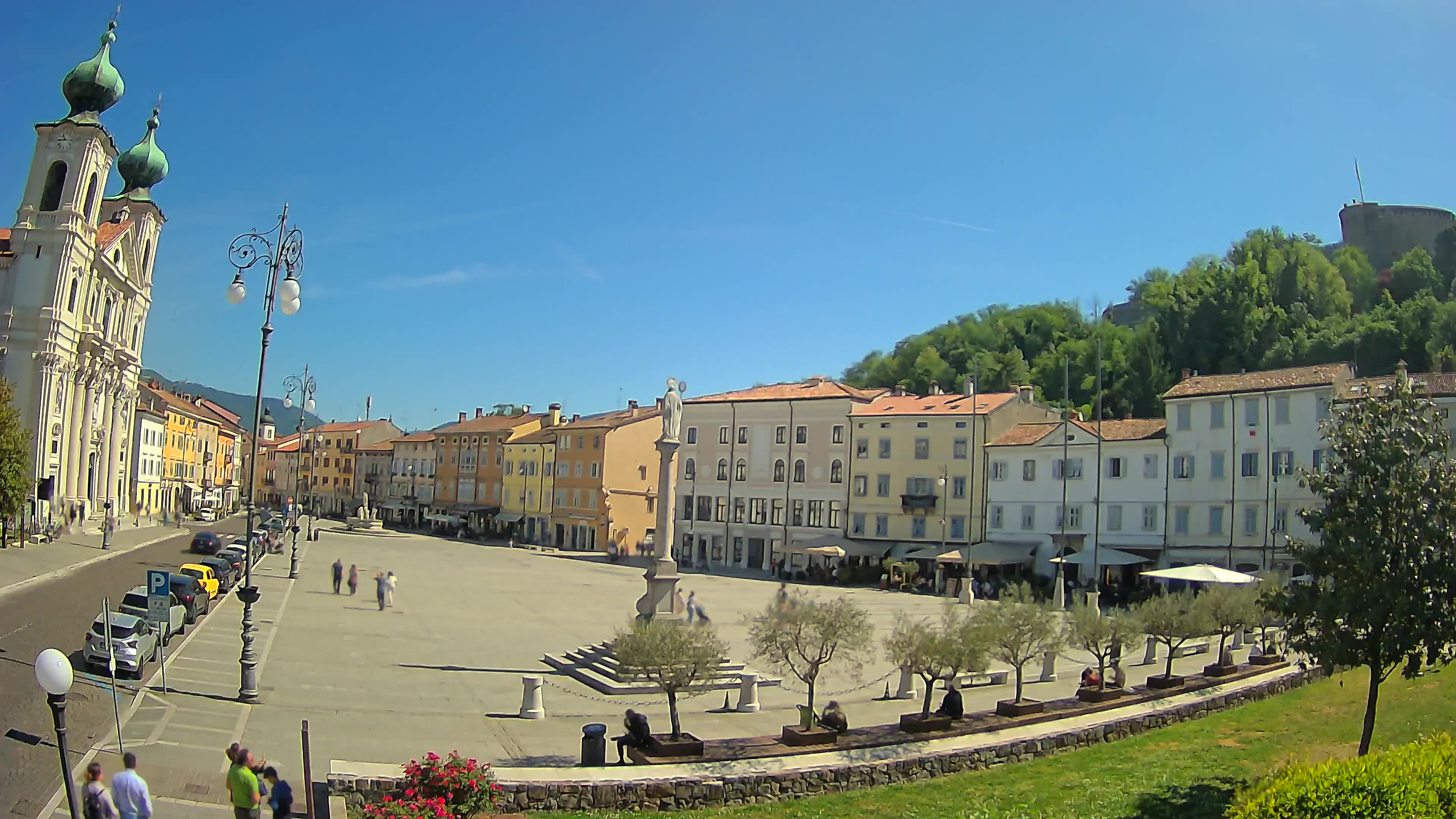 Gorizia – Place Vittoria – église st. Ignazio