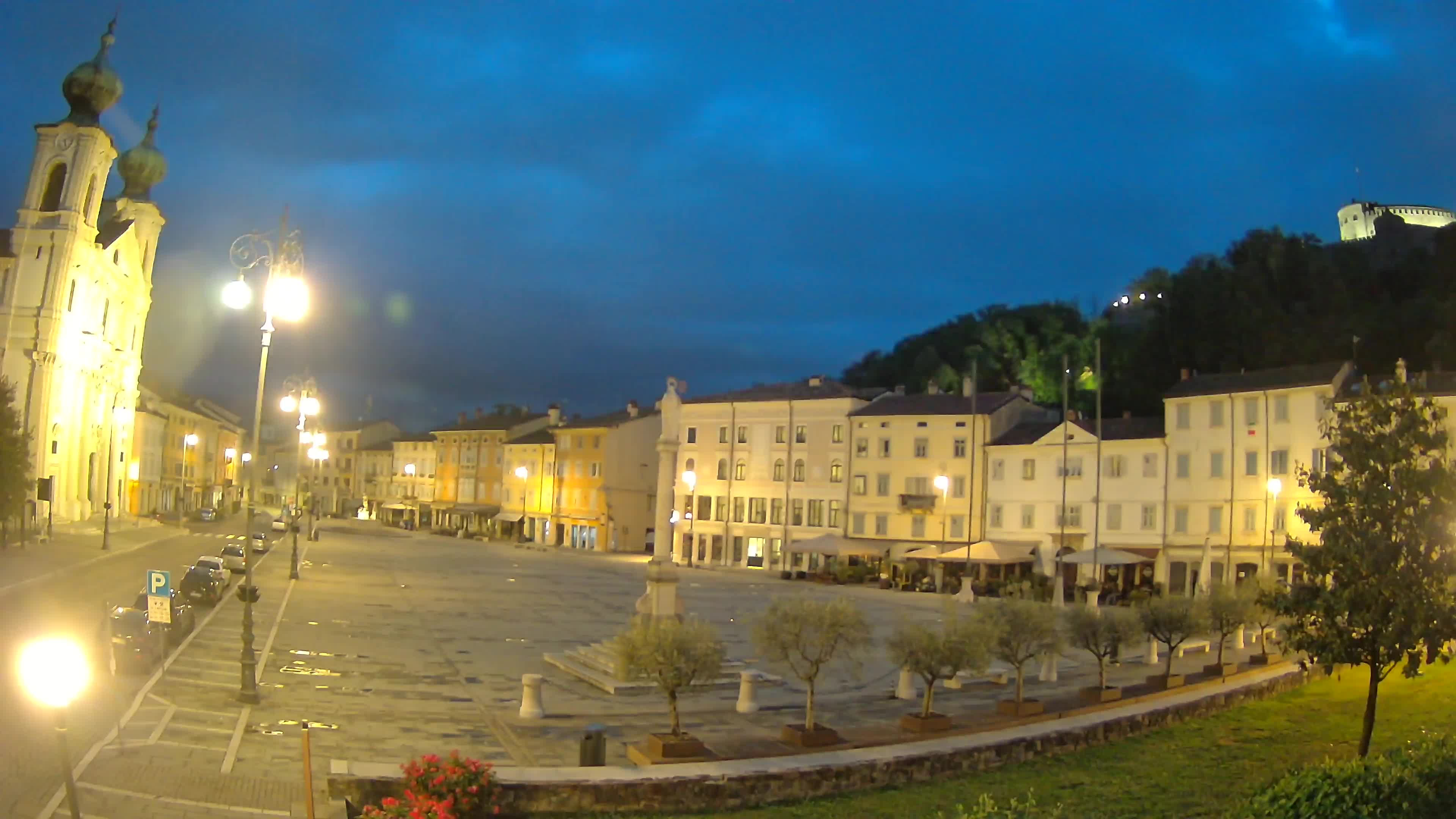 Webcam Gorizia Vittoria square – Church of st. Ignazio
